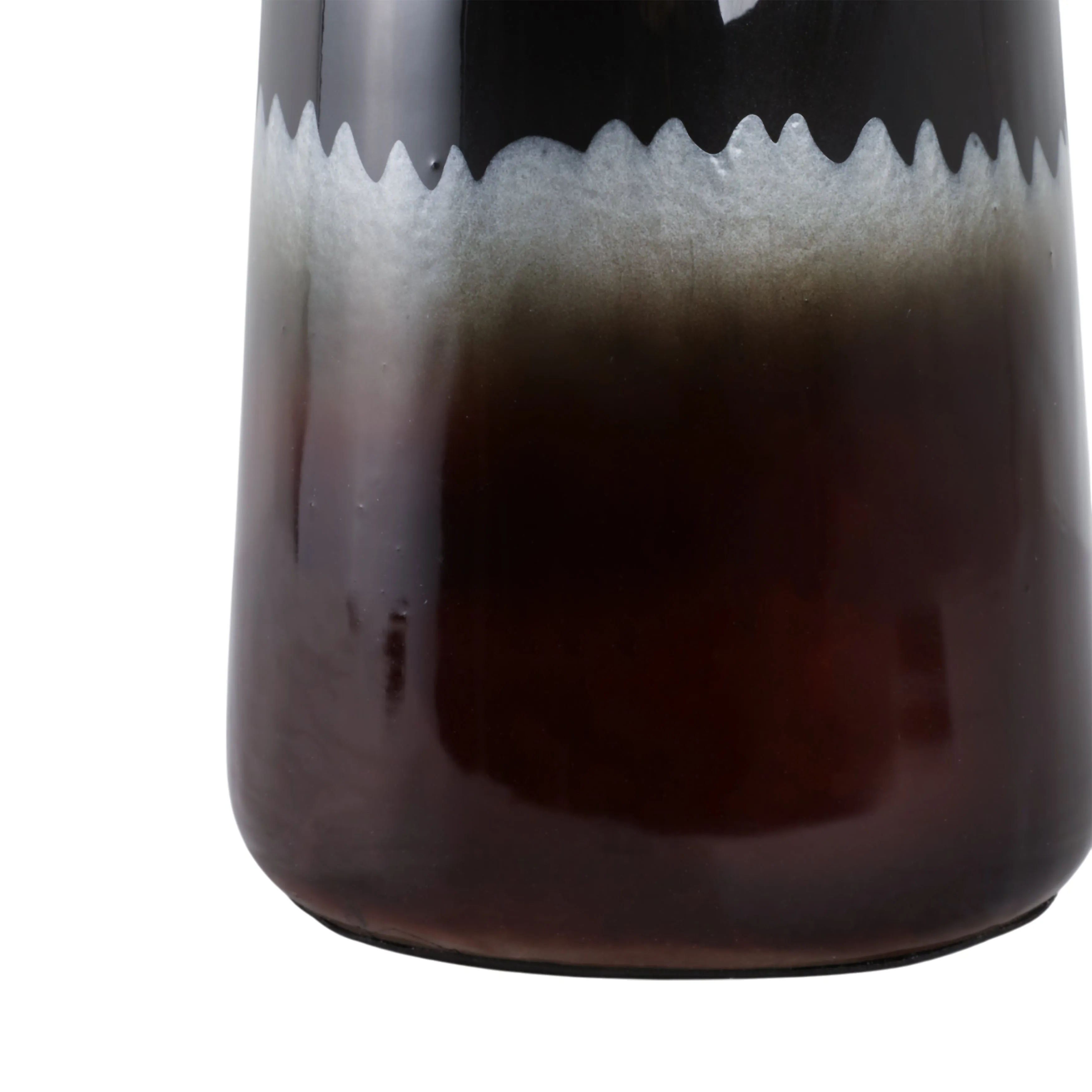 26" Oscar Large Tiger's Eye Stone And Metal Bottle