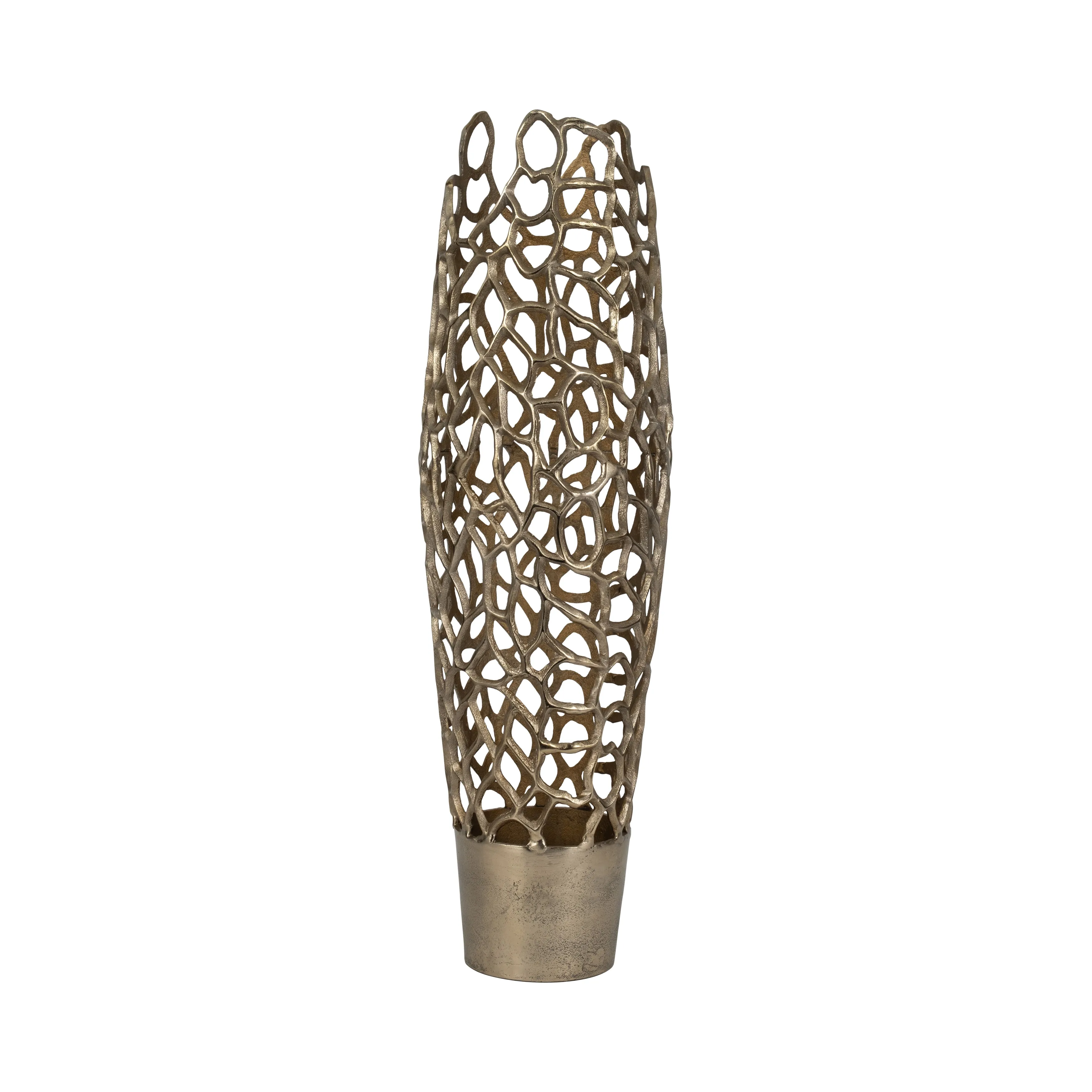 29" Gabriel Small Metal Vase