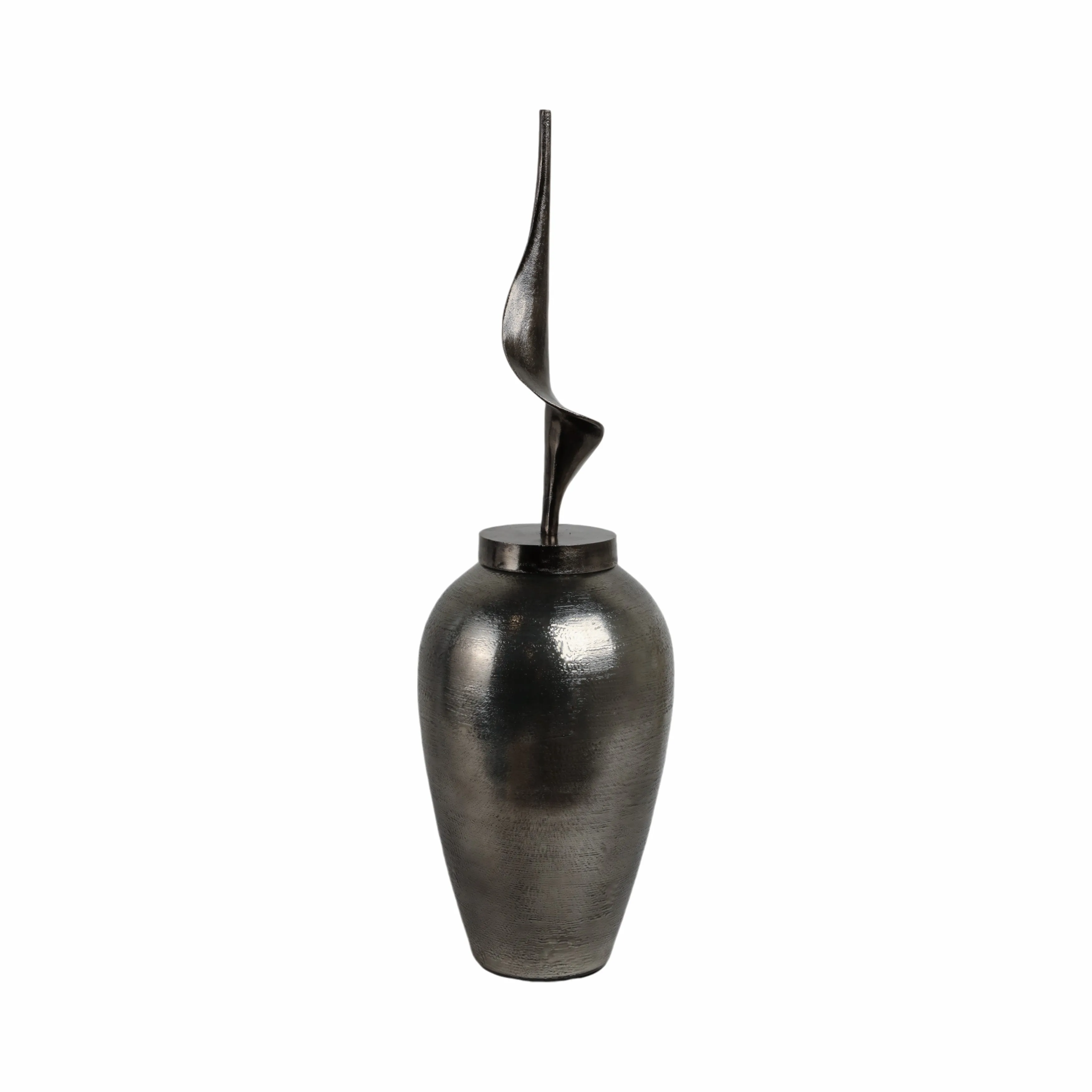 33" Escara Large Urn With Topper