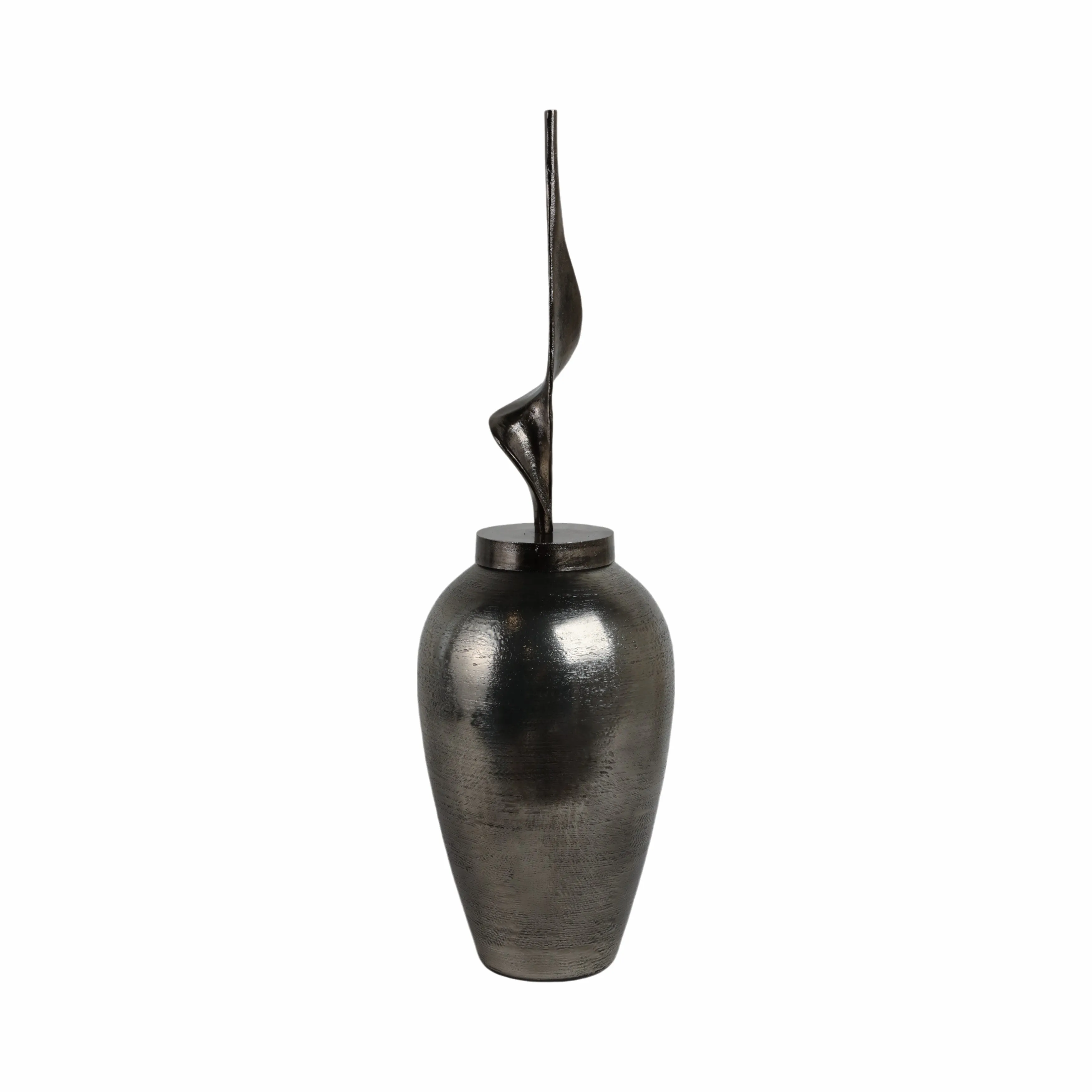 33" Escara Large Urn With Topper