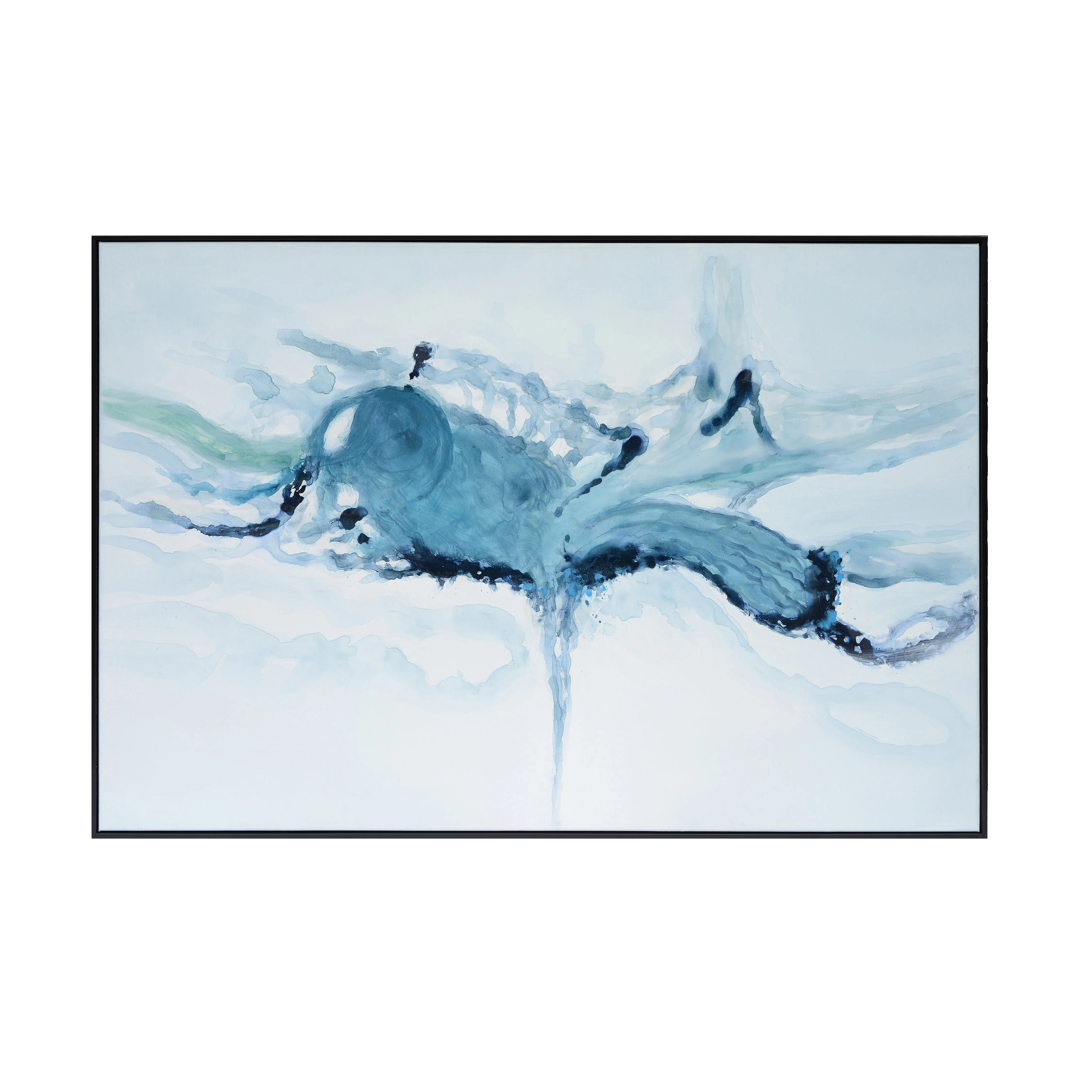 41X61, Abstract Oil Painting, Blue