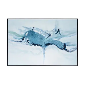 41X61, Abstract Oil Painting, Blue