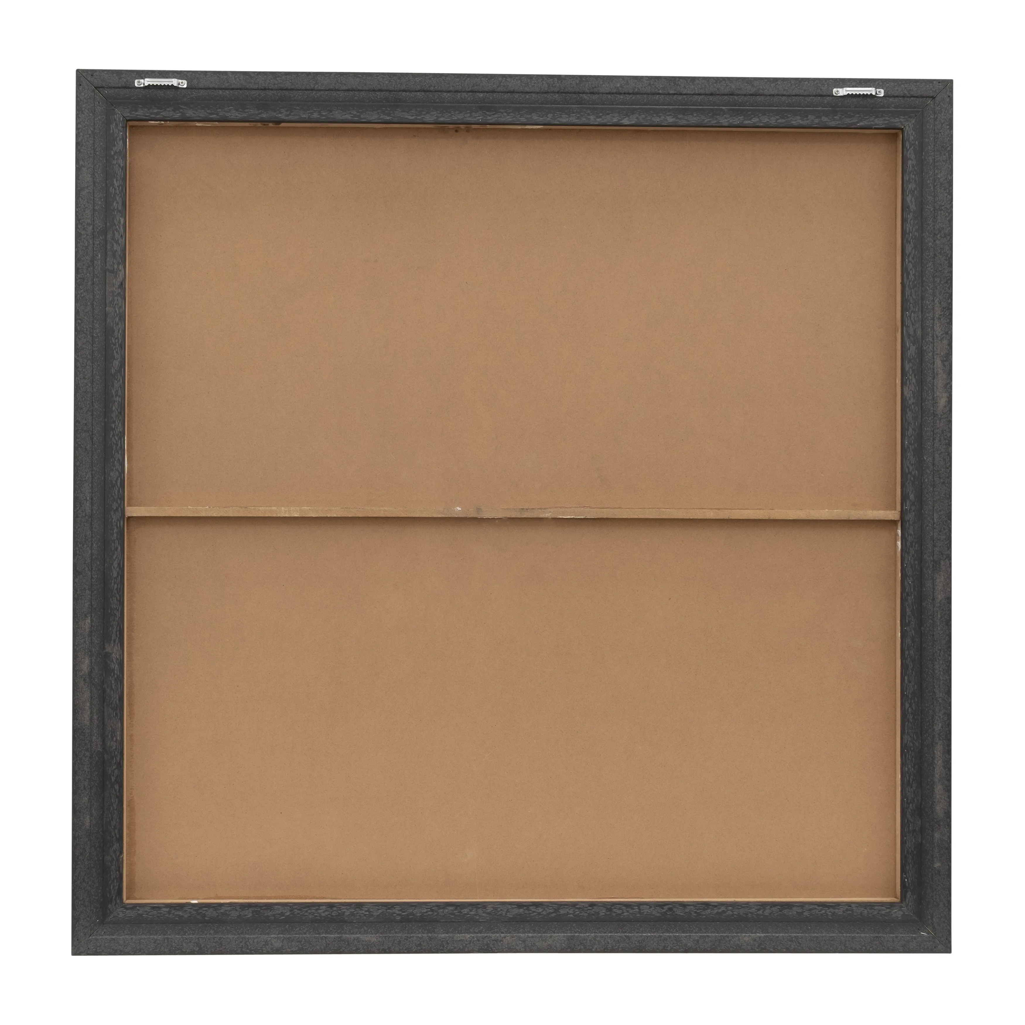 47X47,GOLD FRAME HAND PAINTED FACE ILLUSION,WHT/BL