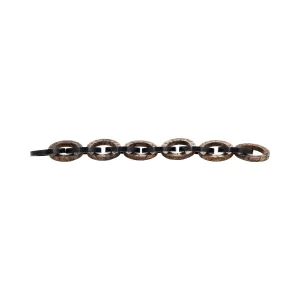 48" Kanu Wood And Resin Link Chain