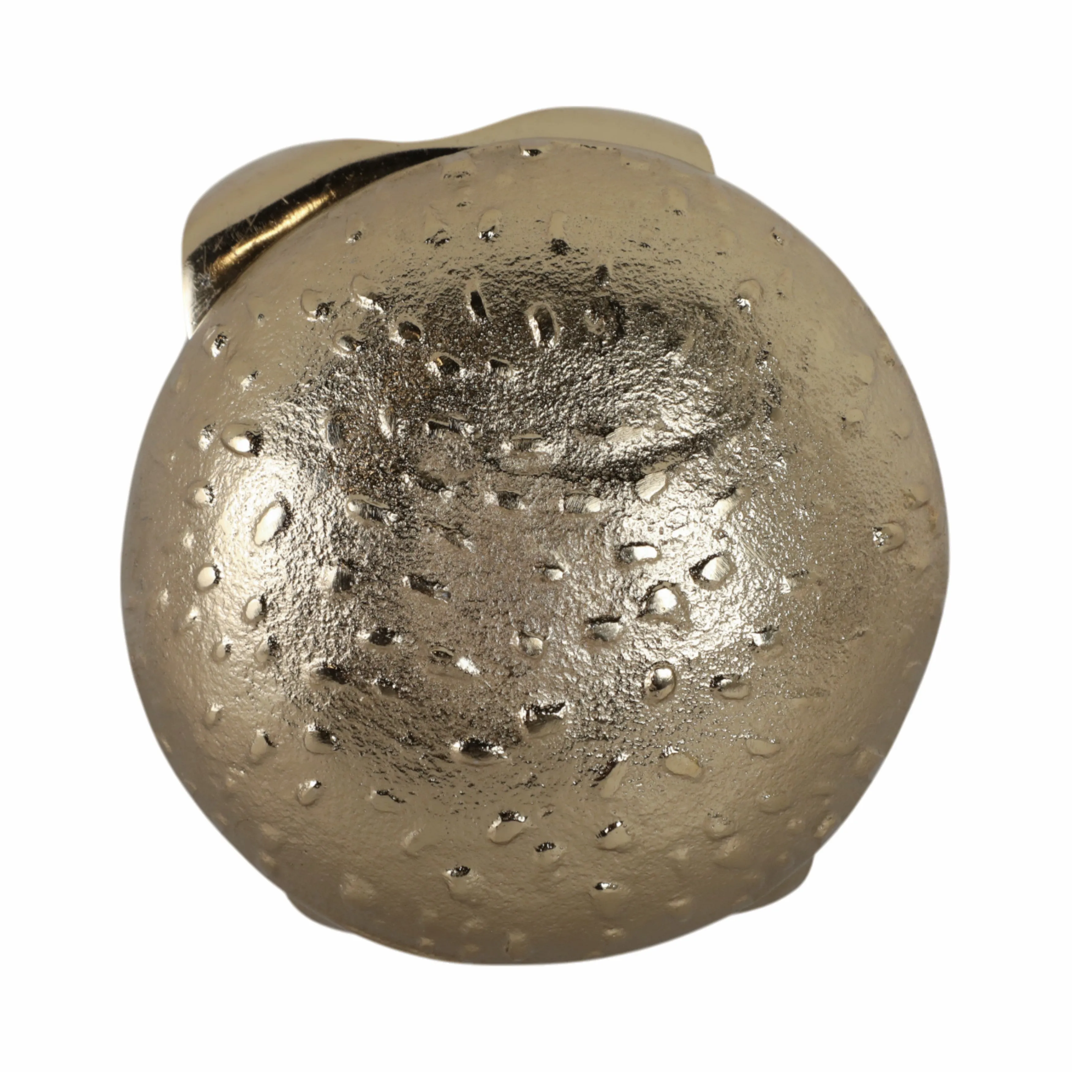 5x5" Mixed Metal Cheeseburger, Silver/gold