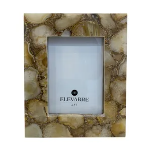 5x7 Mankato Brown Agate Photo Frame