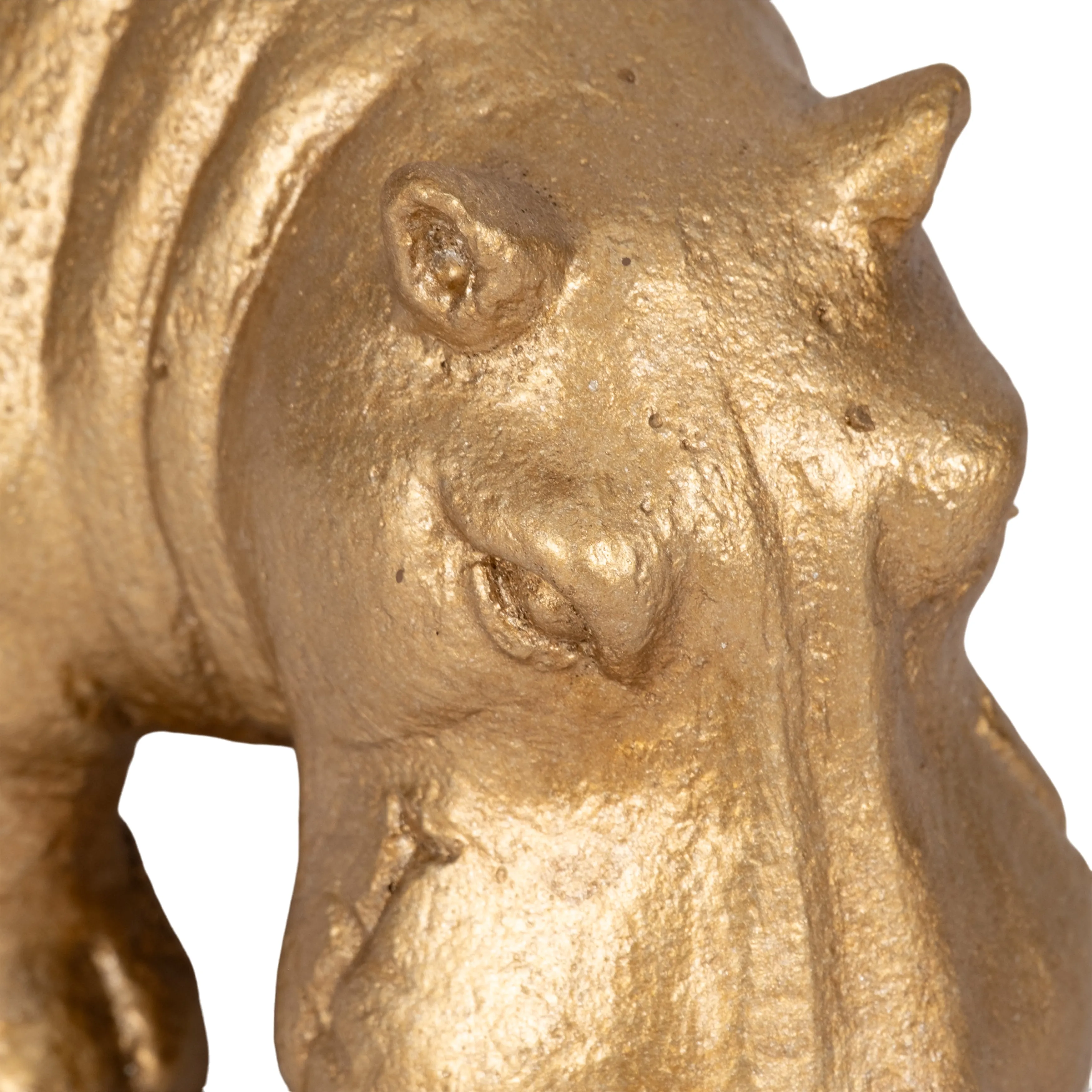 8" Hungry Hippo, Gold