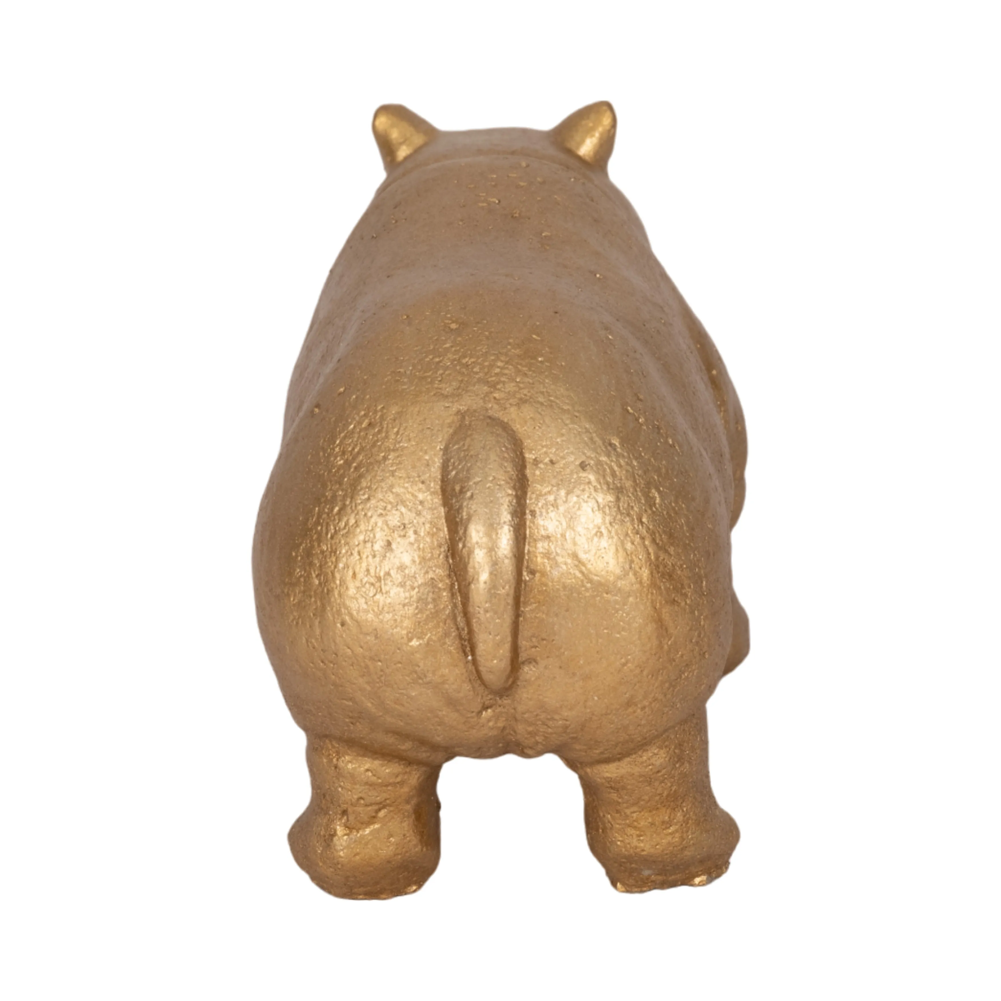 8" Hungry Hippo, Gold