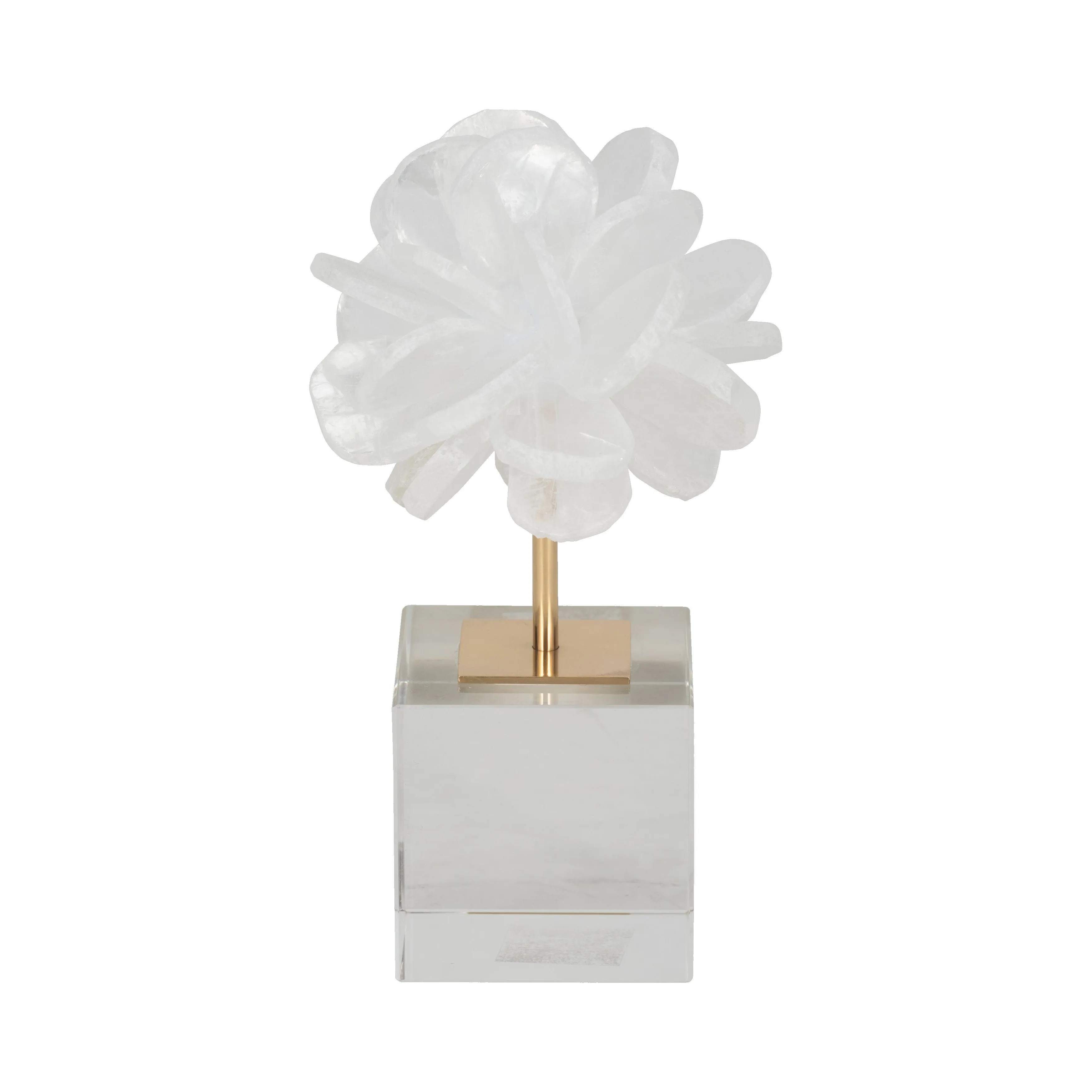 8" Liliana Small Crystal Flower Statuary