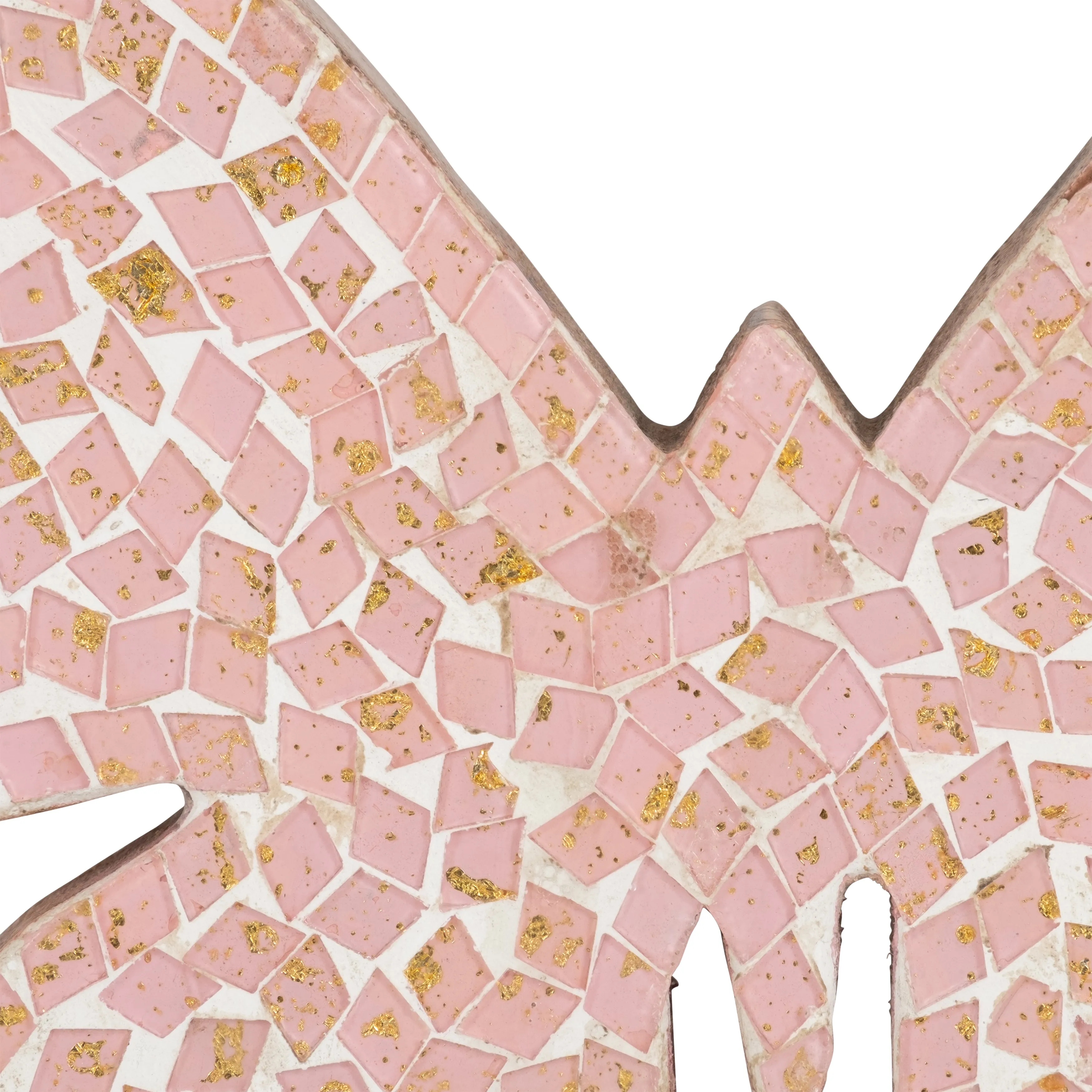 8" MOSAIC BUTTERFLY, BLUSH