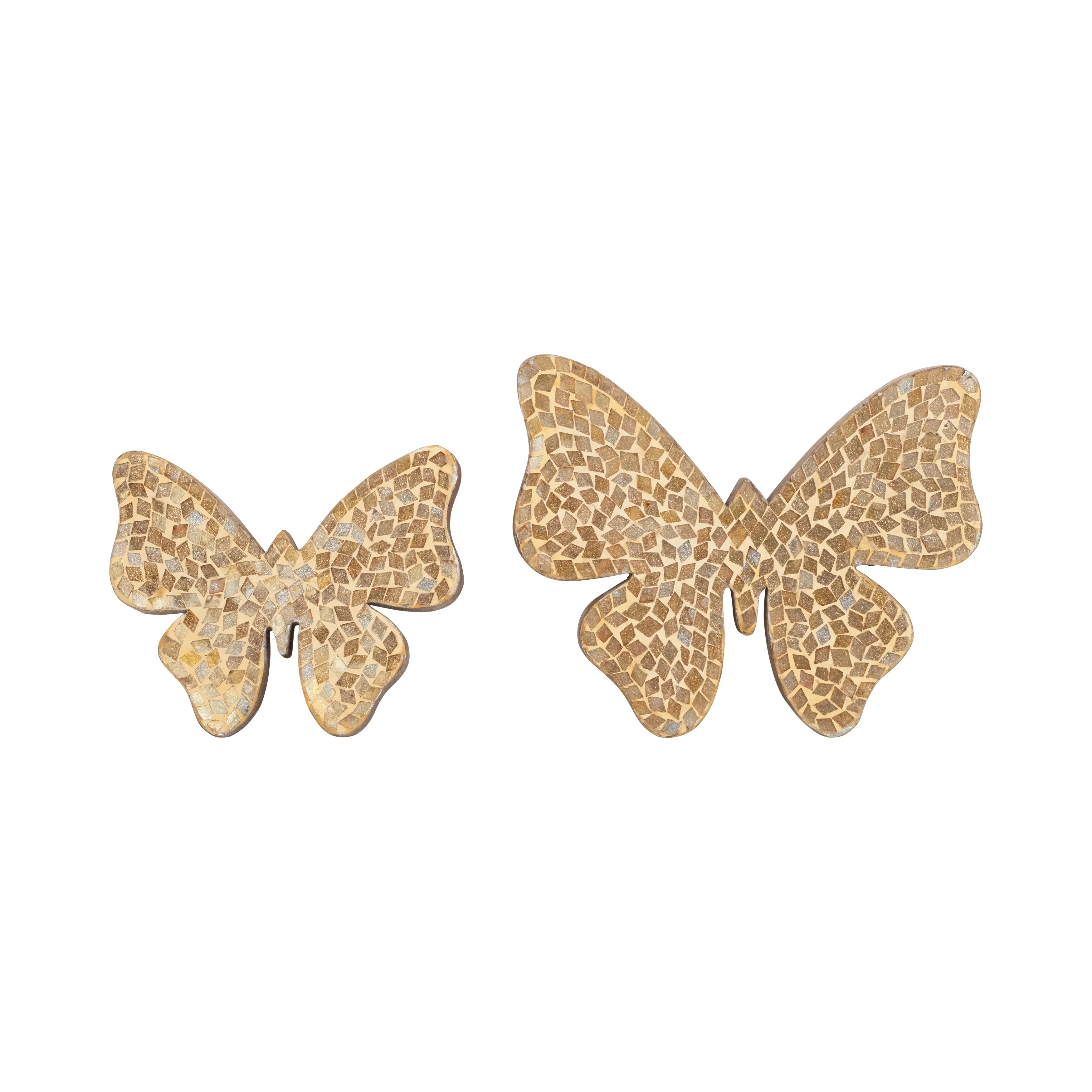 8" MOSAIC BUTTERFLY, CHAMP