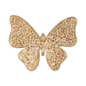 8" MOSAIC BUTTERFLY, CHAMP