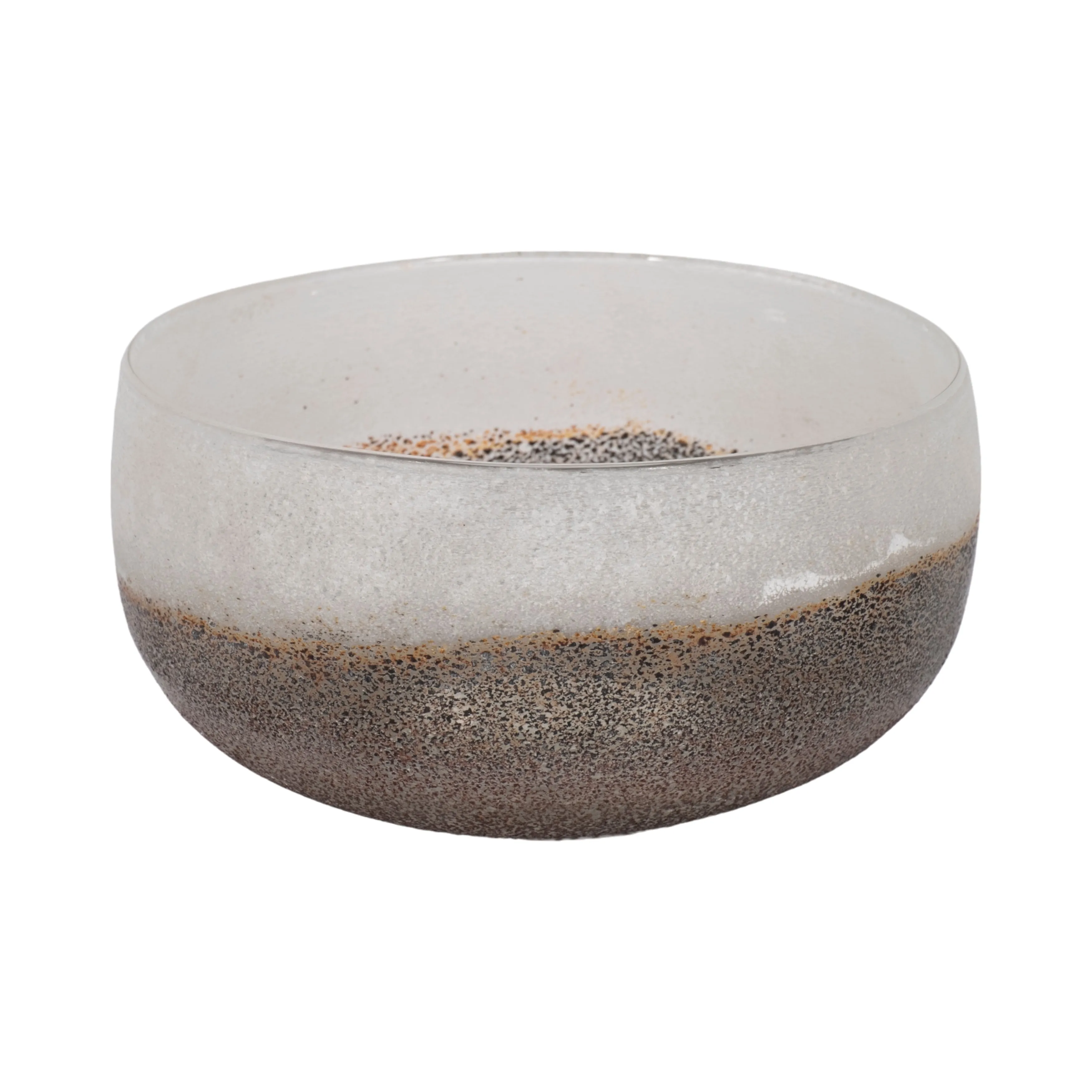 8" Ombre Bowl, White/grey