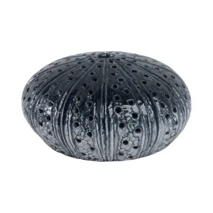 8" Sea Urchin Object Reactive Finish, Blue