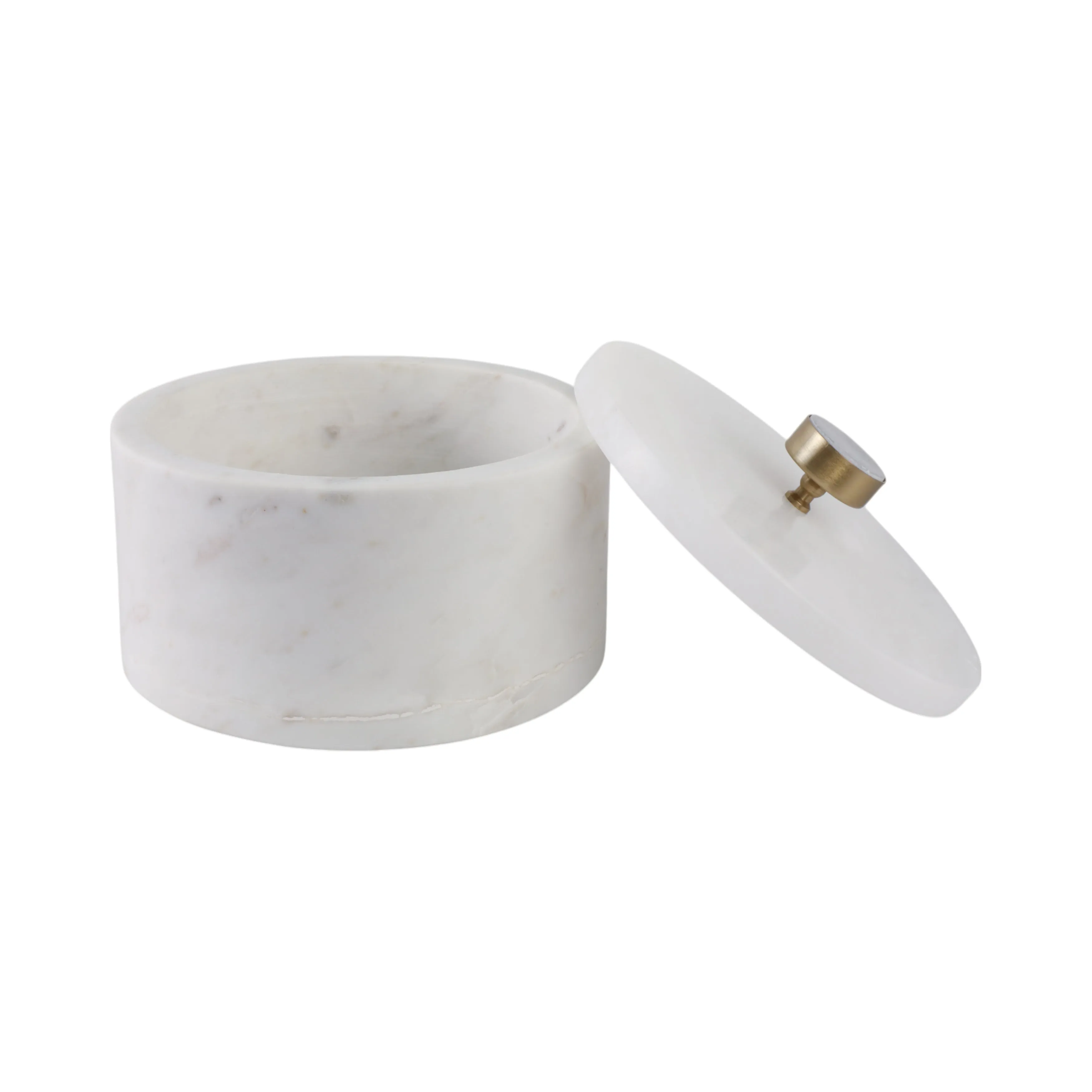 8" Vero Large Alabaster And Marble Box