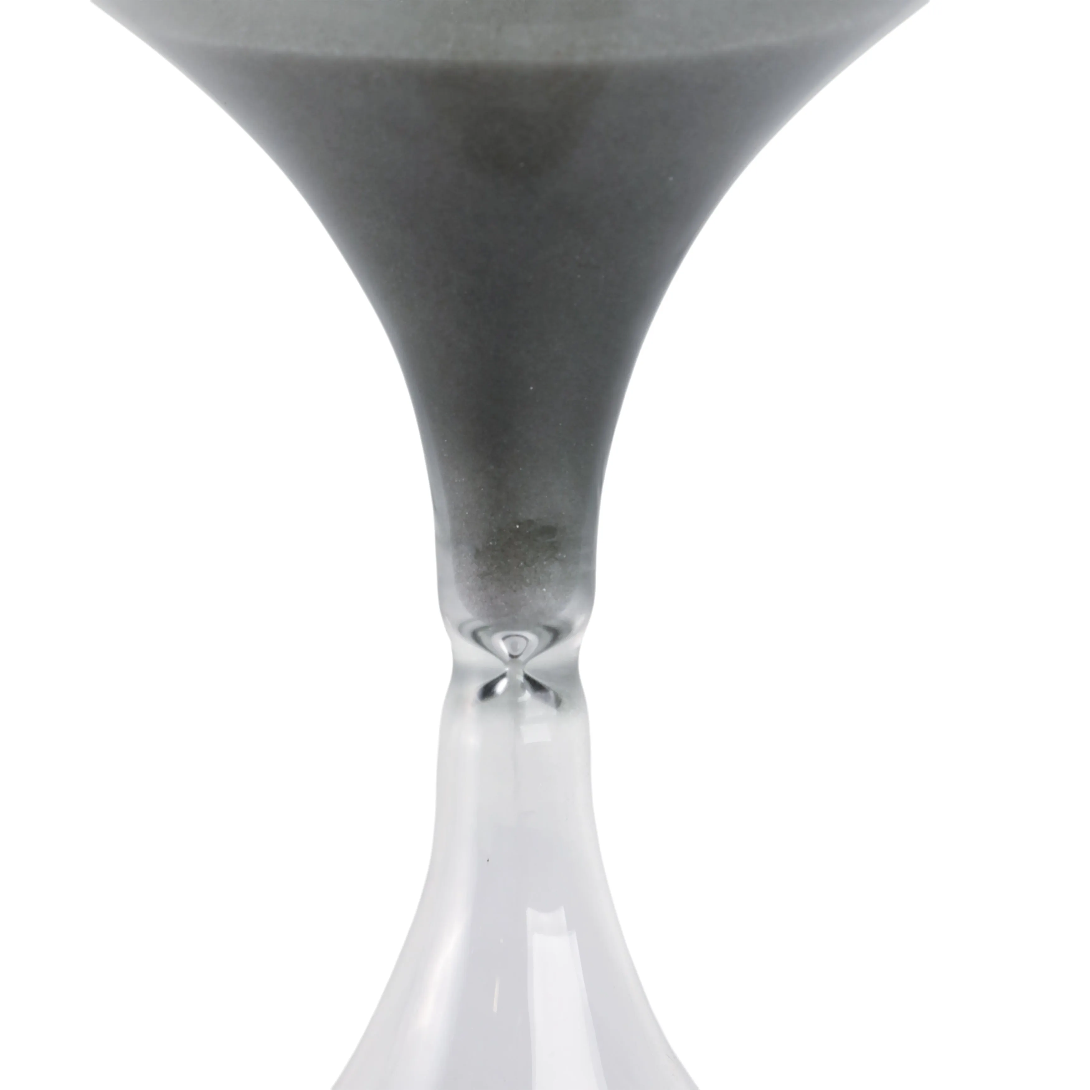 8x4" Glass 30min Modern Sandtimer, Smoke