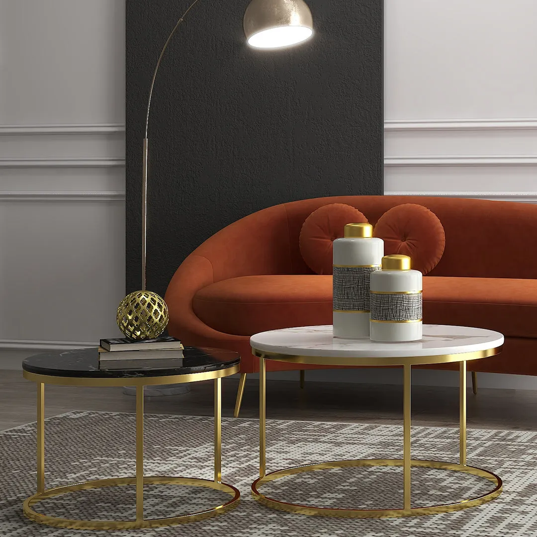 9.5" JAR WITH LID, GOLD