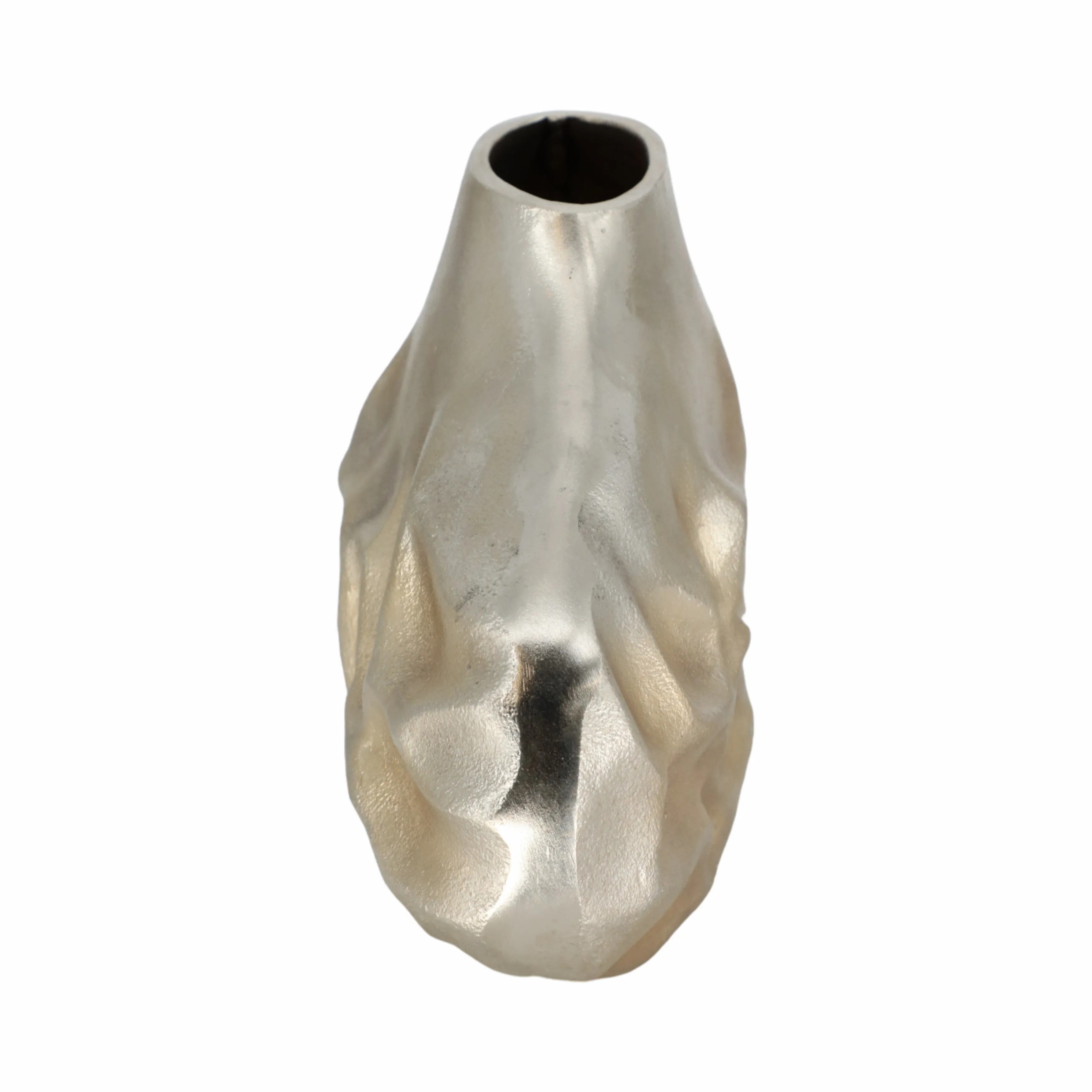9" Cartwright Hammered Gold Vase