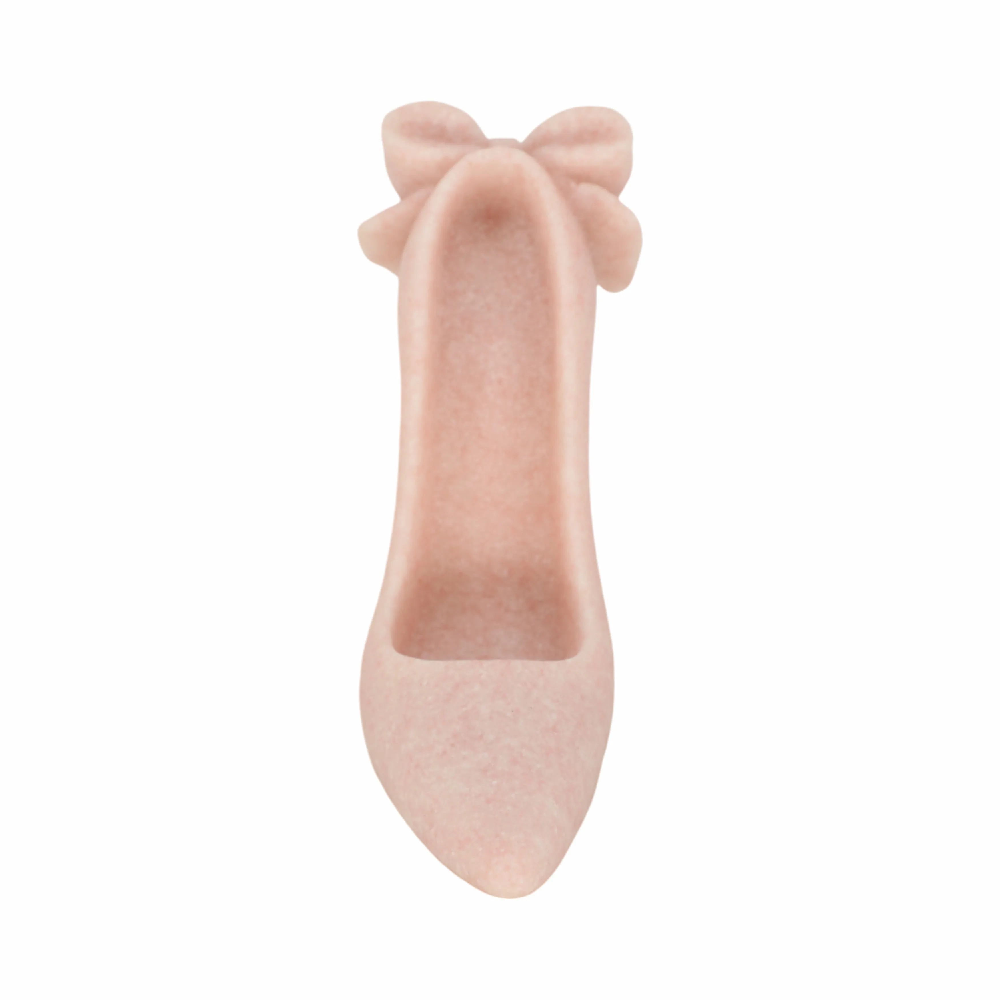 9" Laxmi Pink Quartz Resin High Heel Statuary