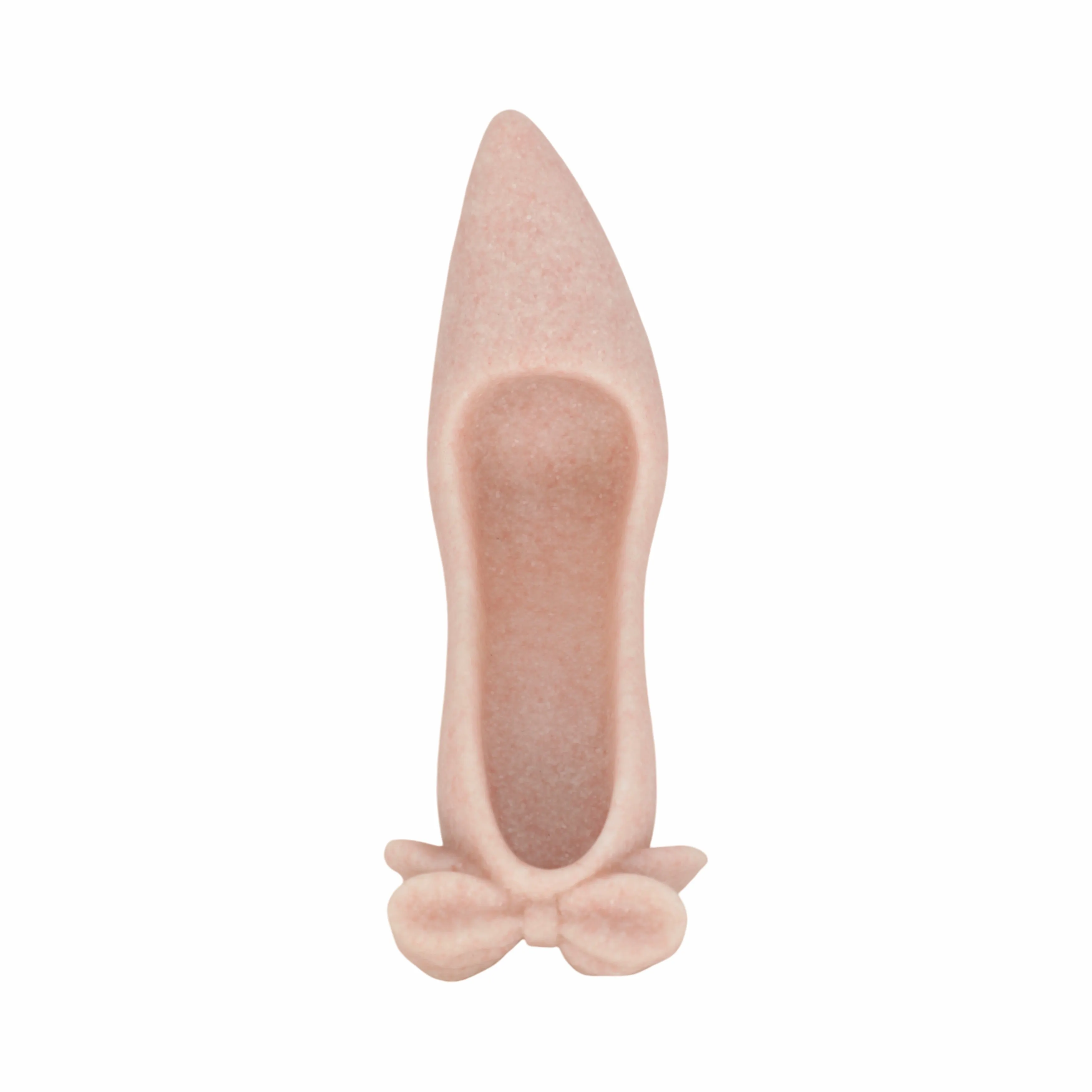 9" Laxmi Pink Quartz Resin High Heel Statuary