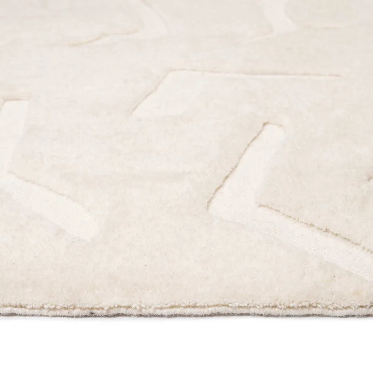 Akkira Abstract Washable Wool Rug