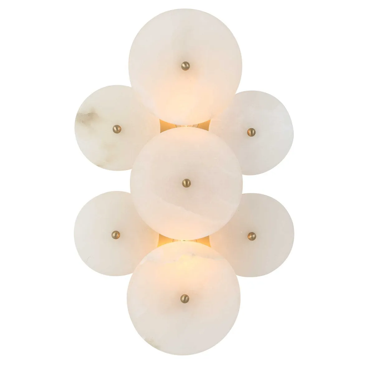 ALABASTER RADIANCE, 2 LT SCONCE