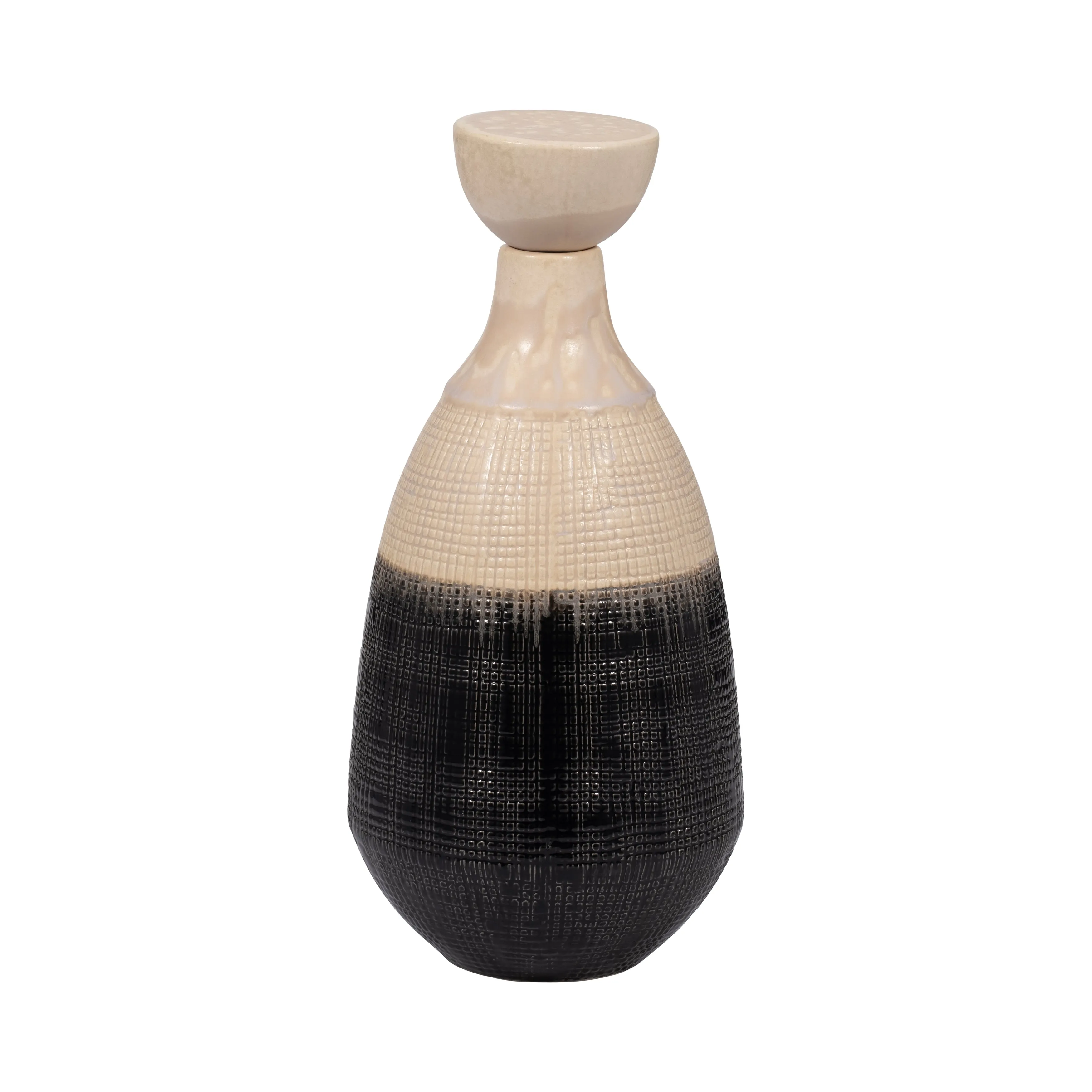 ALONDRA MEDIUM CERAMIC LIDDED JAR