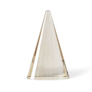 Apex Sculpture - Champagne Crystal