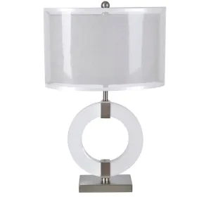 Astrid Crystal Ring Table Lamp