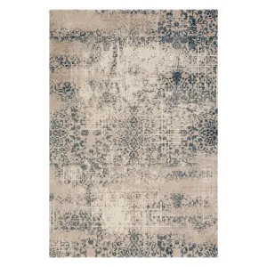 beige and blue rug |   