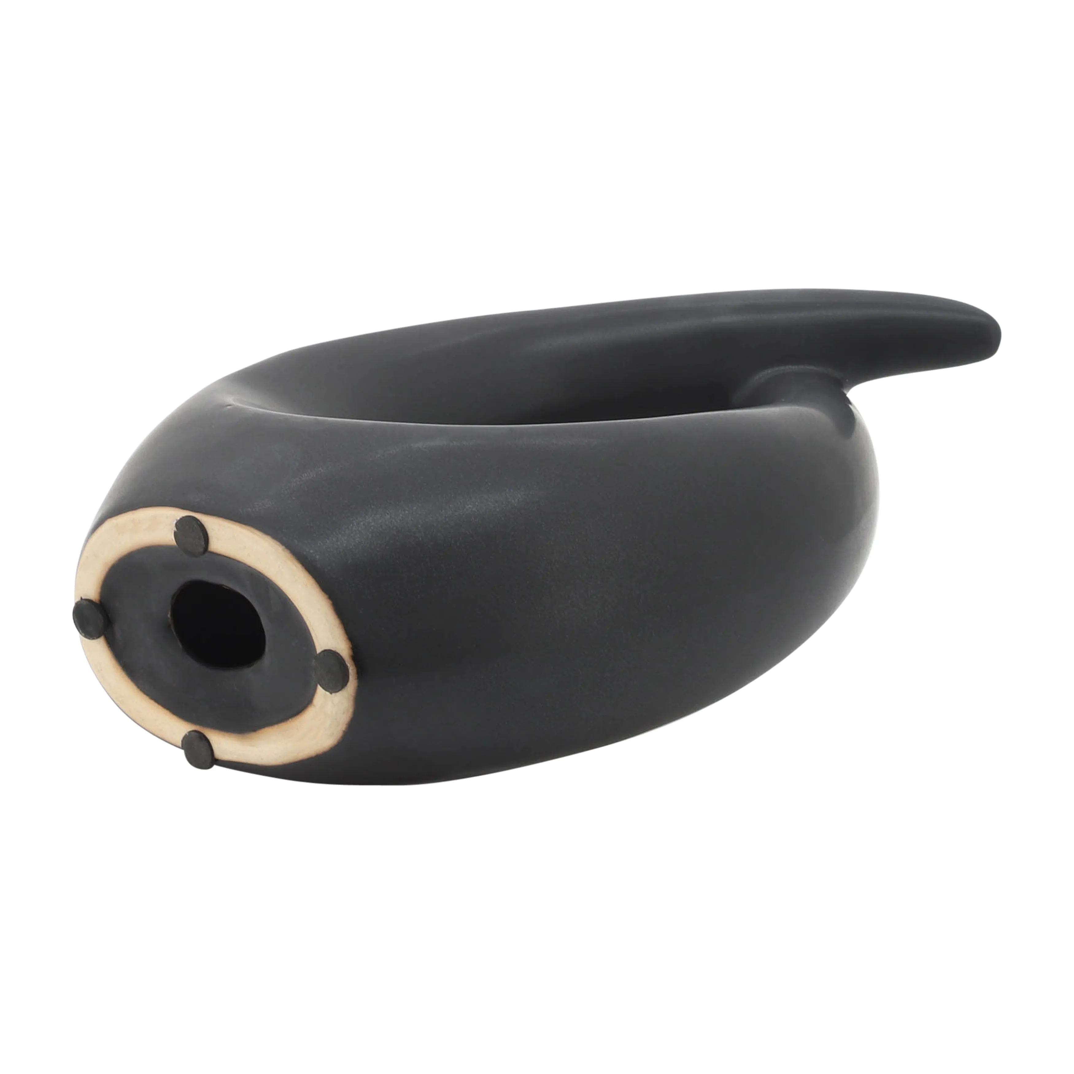 CER, 10"H LOOPY TABLE TOP ACCENT, BLACK