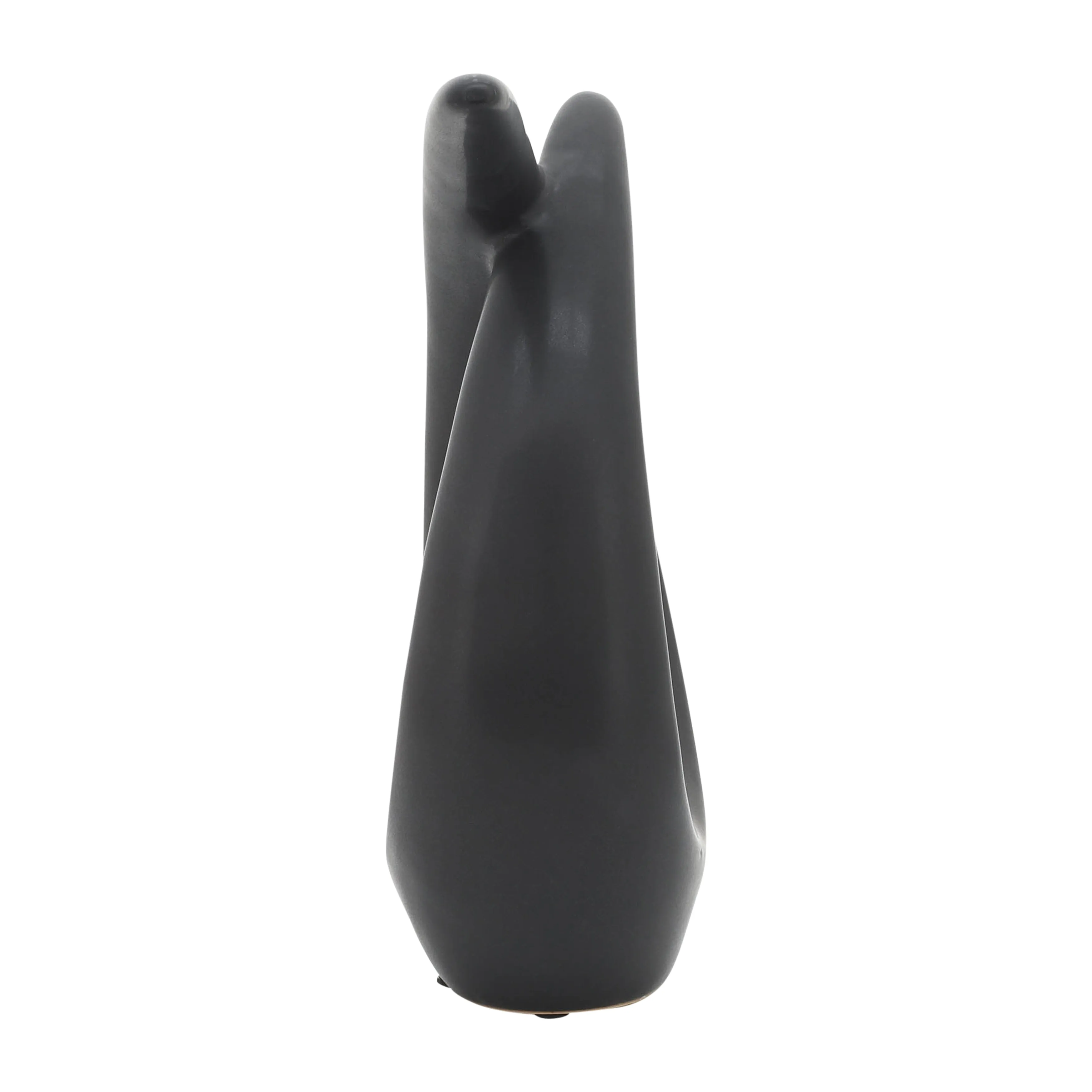 CER, 10"H LOOPY TABLE TOP ACCENT, BLACK