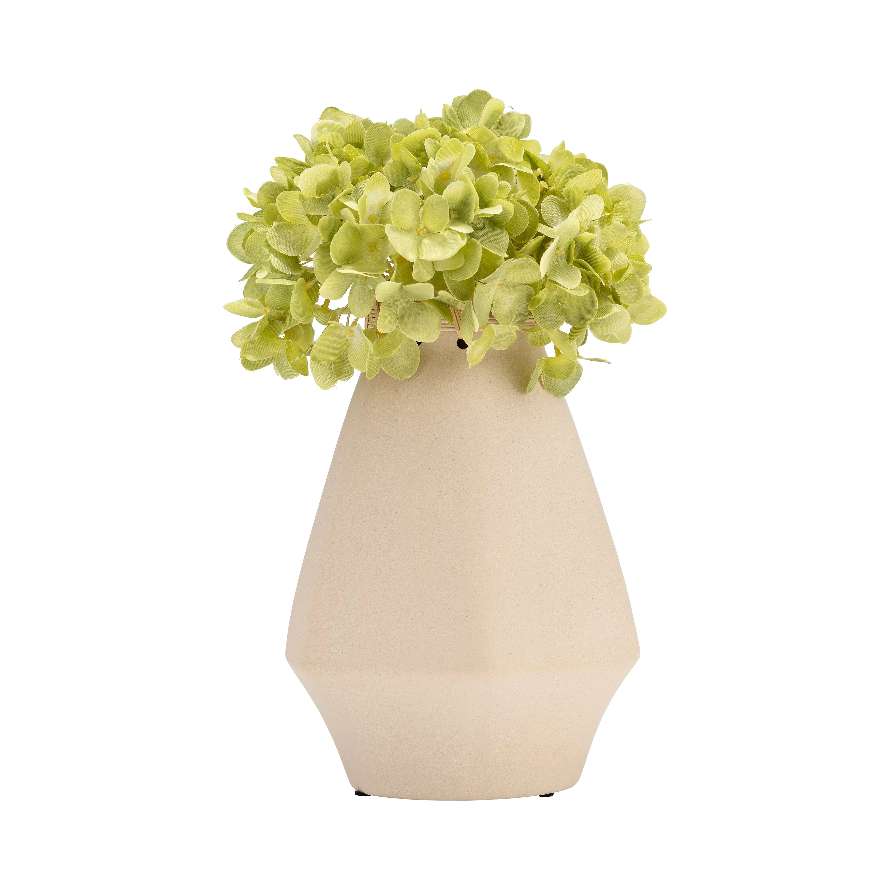 CER, 10"H VASE W/ WEAVING, NATURAL