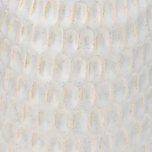 CER, 12" DIMPLED VASE, OATMEAL
