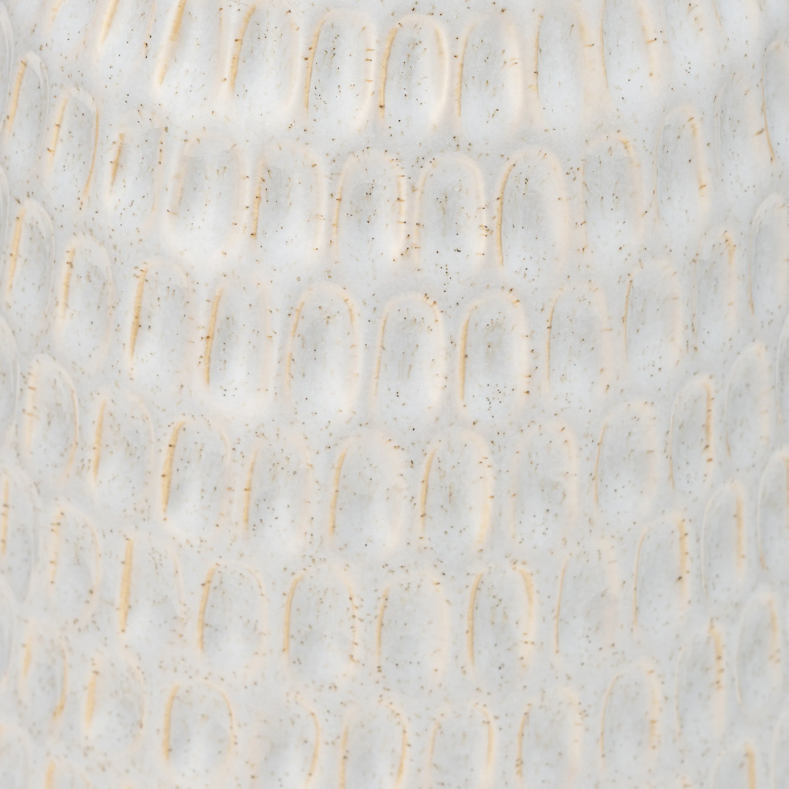 CER, 12" DIMPLED VASE, OATMEAL