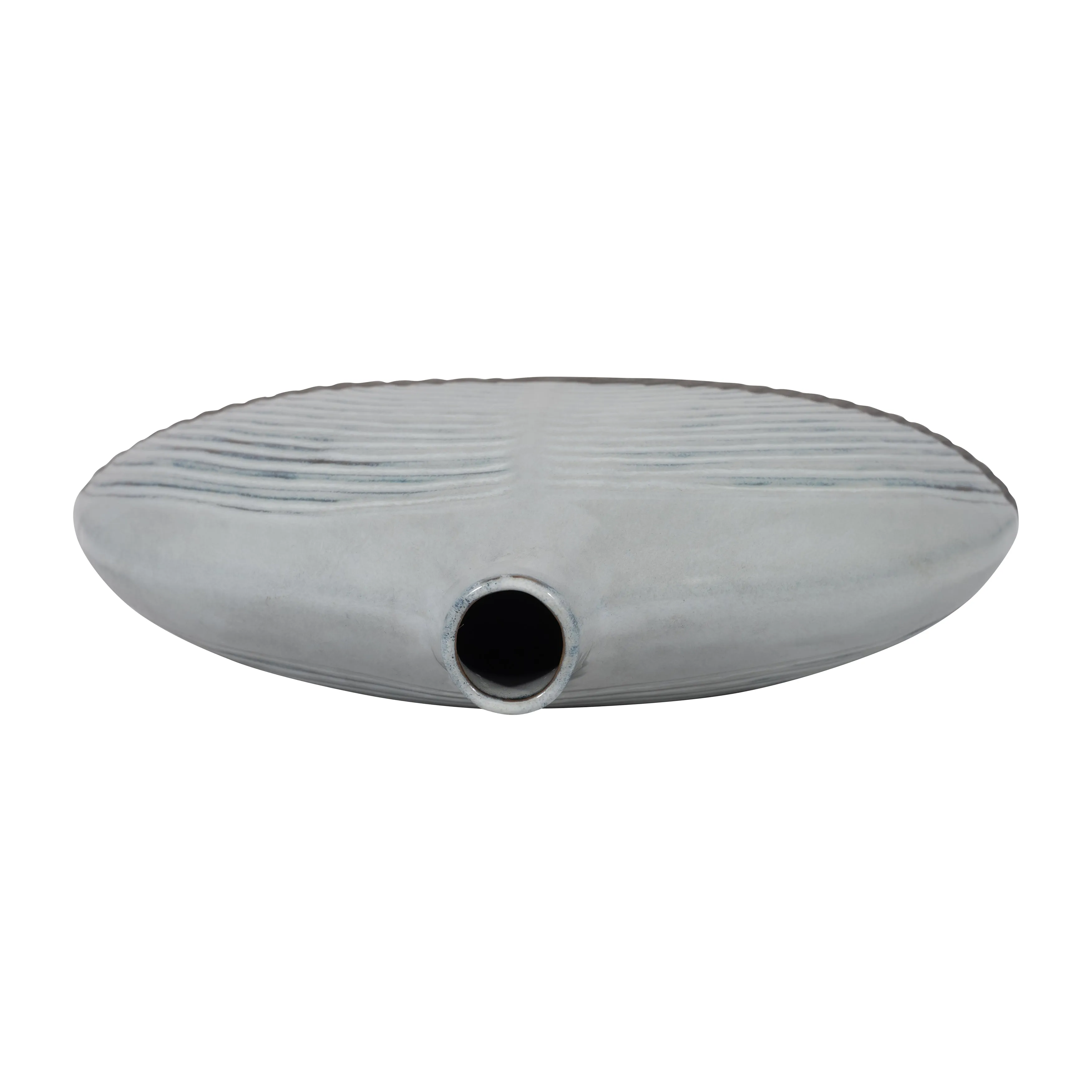 CER, 8" HALF DOME ARCH VASE, BLUE