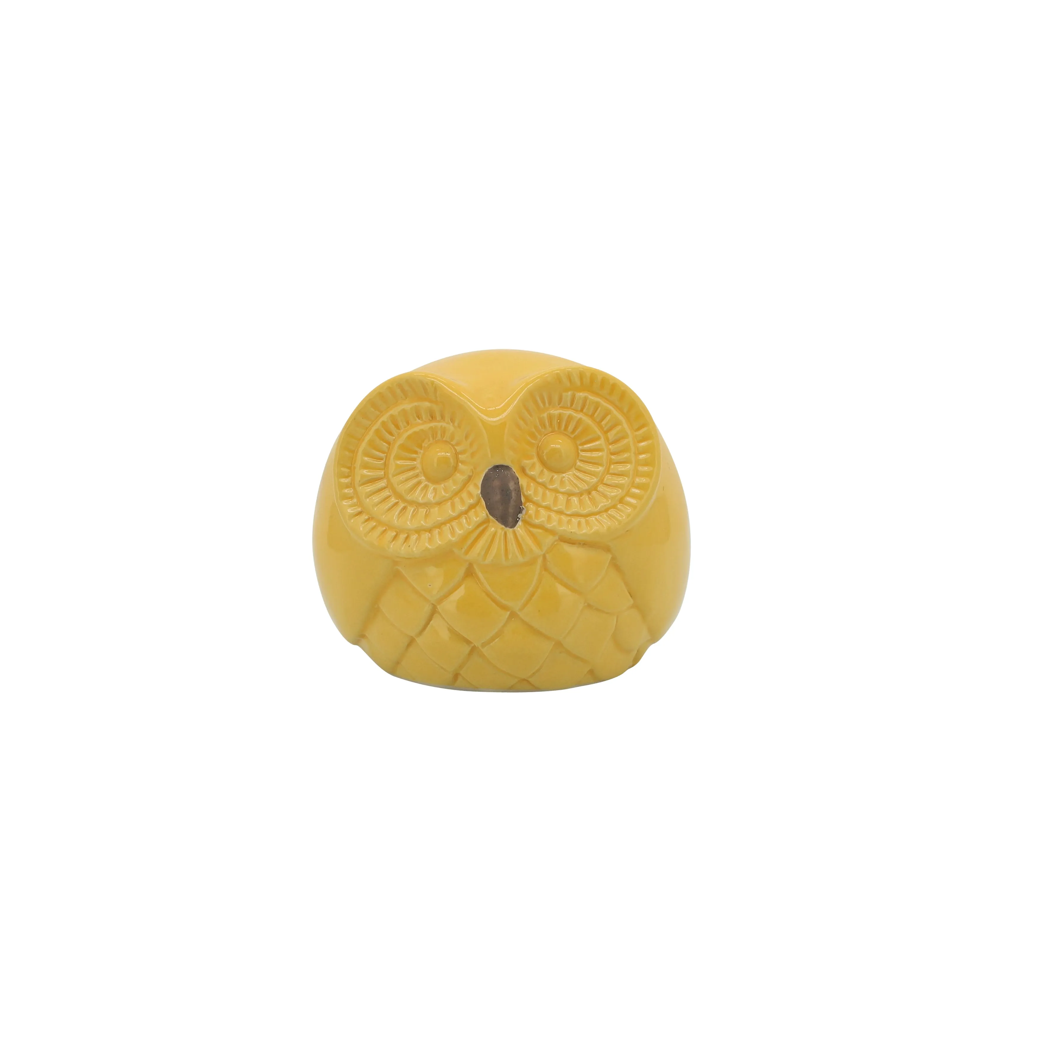 CER S/3 OWLS 7.5", YELLOW