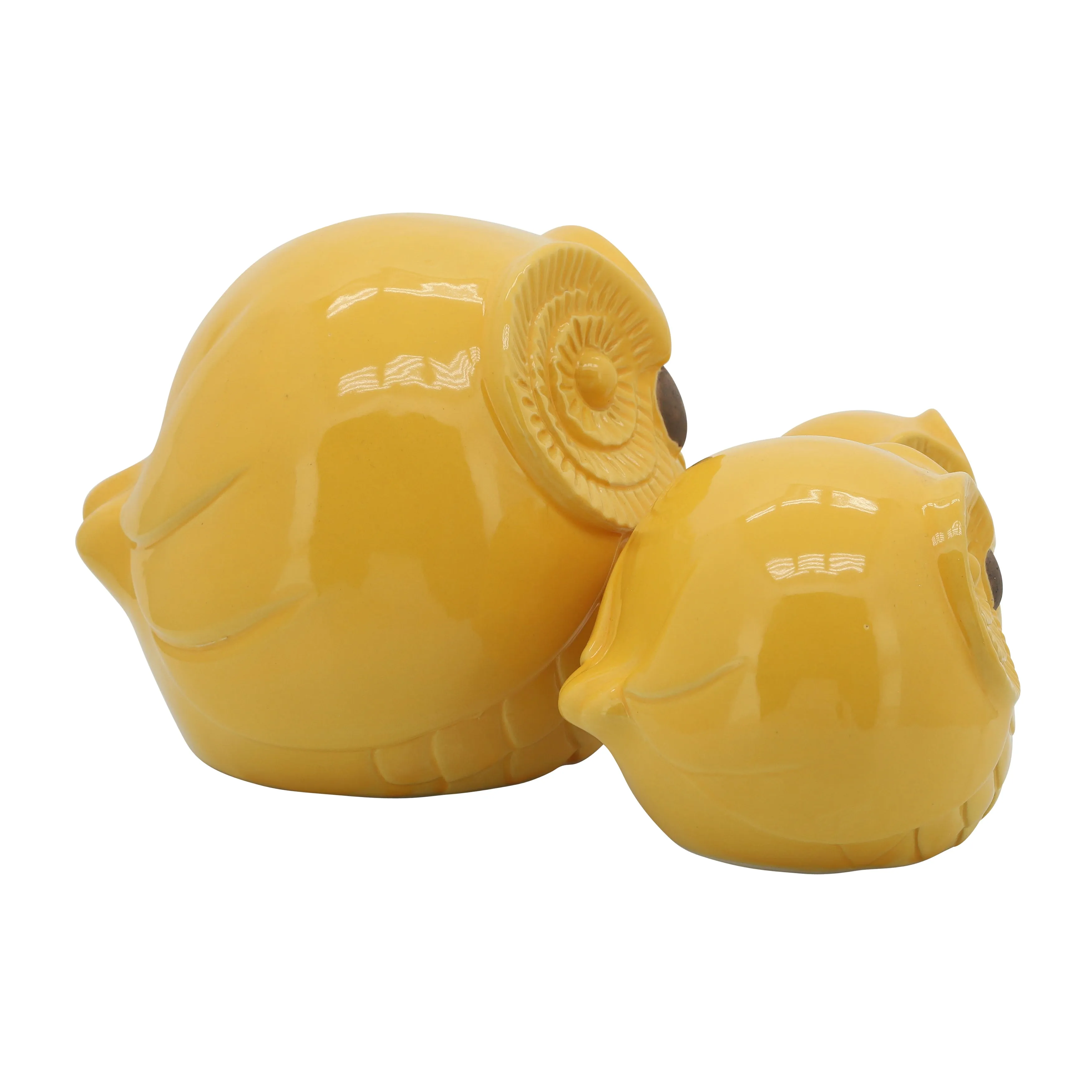 CER S/3 OWLS 7.5", YELLOW