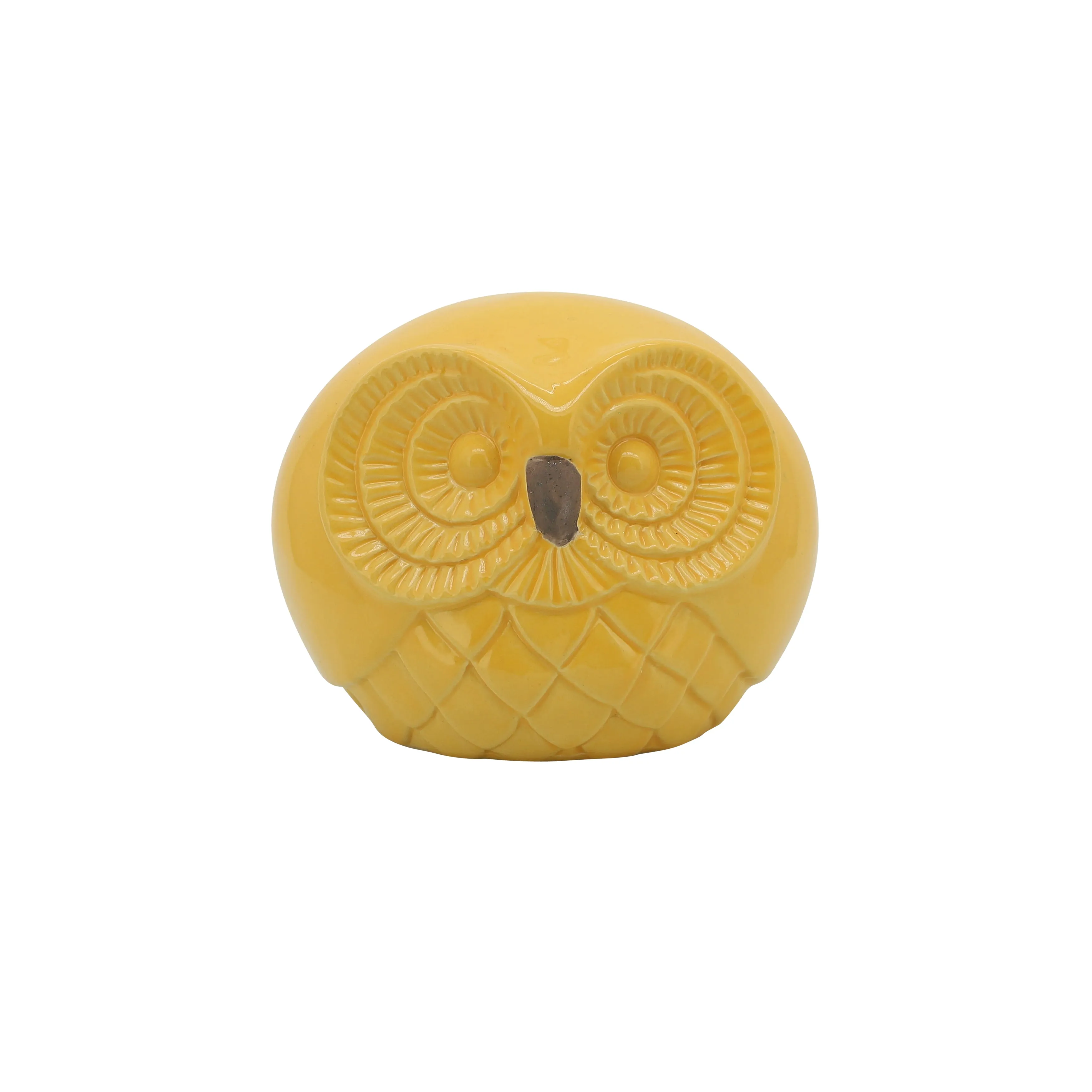 CER S/3 OWLS 7.5", YELLOW
