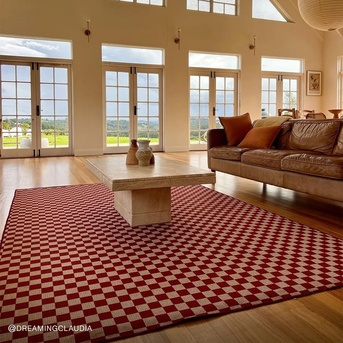 Checks New Jute Rug