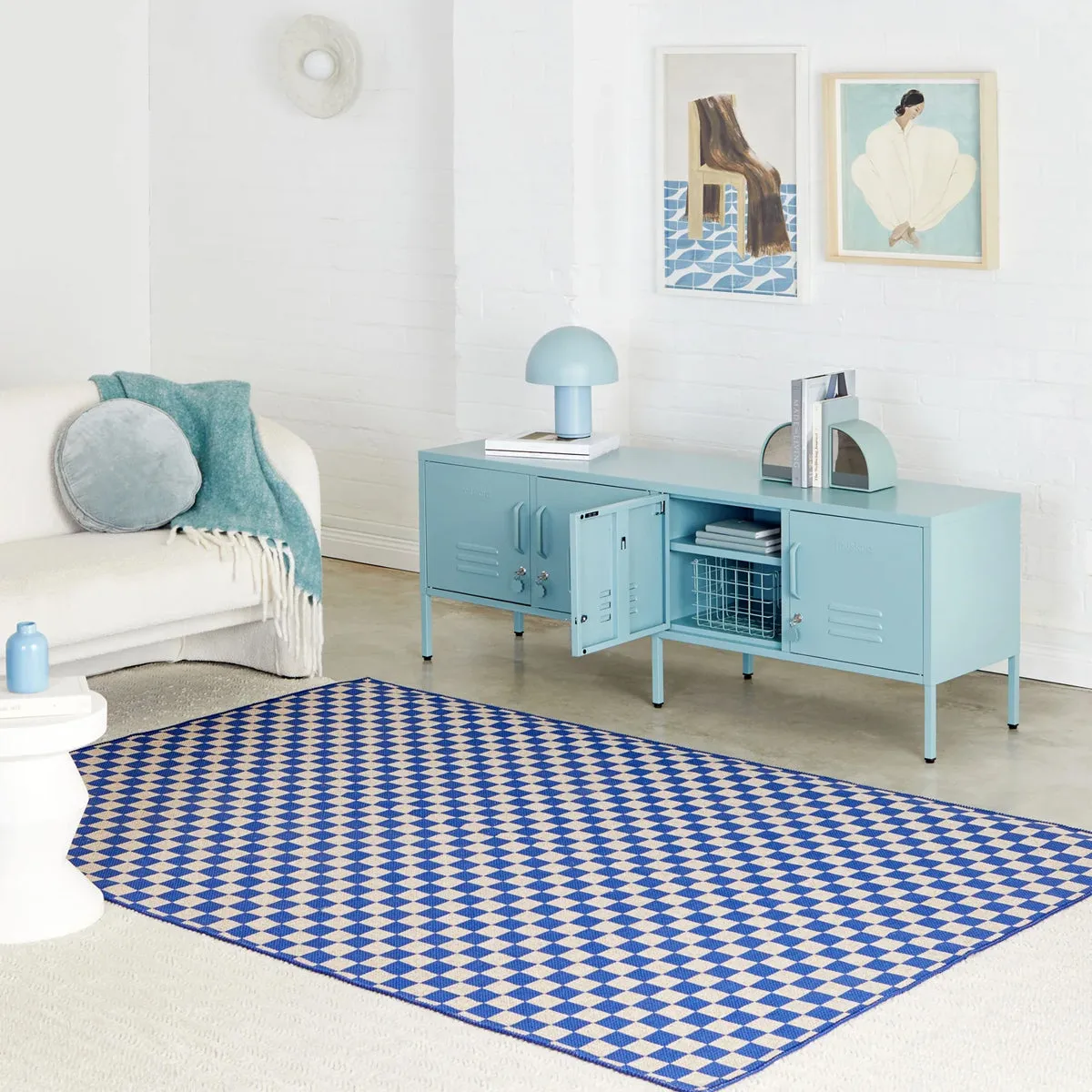 Checks New Jute Rug