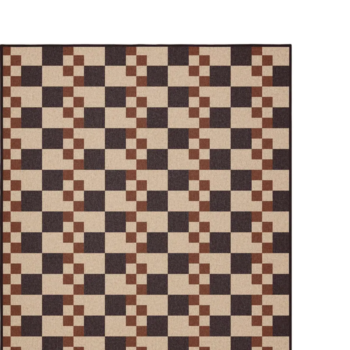 Checky New Jute Rug