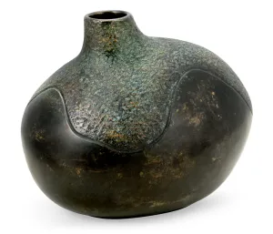 Curated Collection - Medium Organic Vase in Dark Bronze