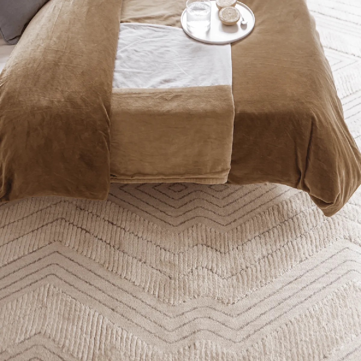 Dayna Diamond Runner Rug