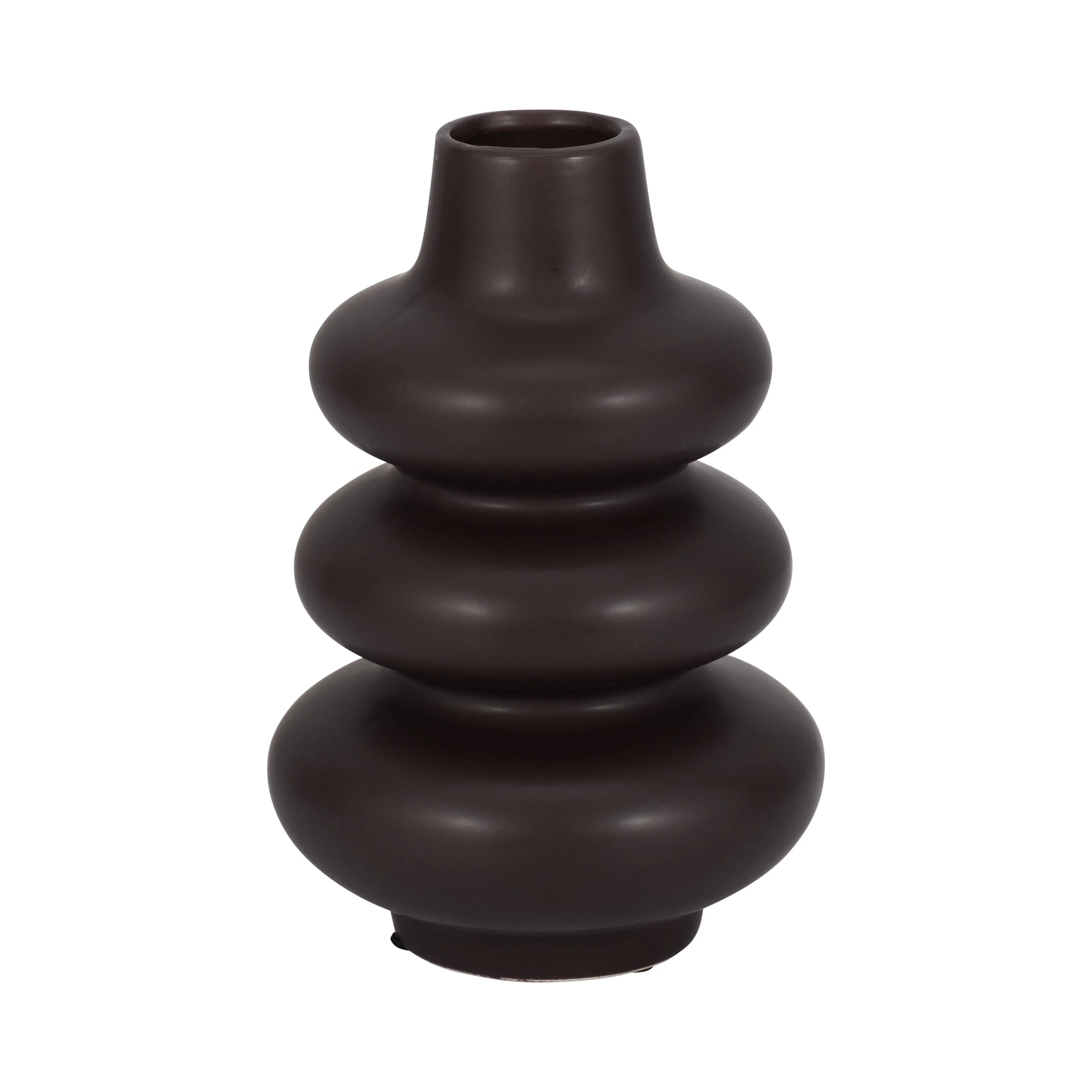 DOL, 9"H STACKED SPHERES, JAVA