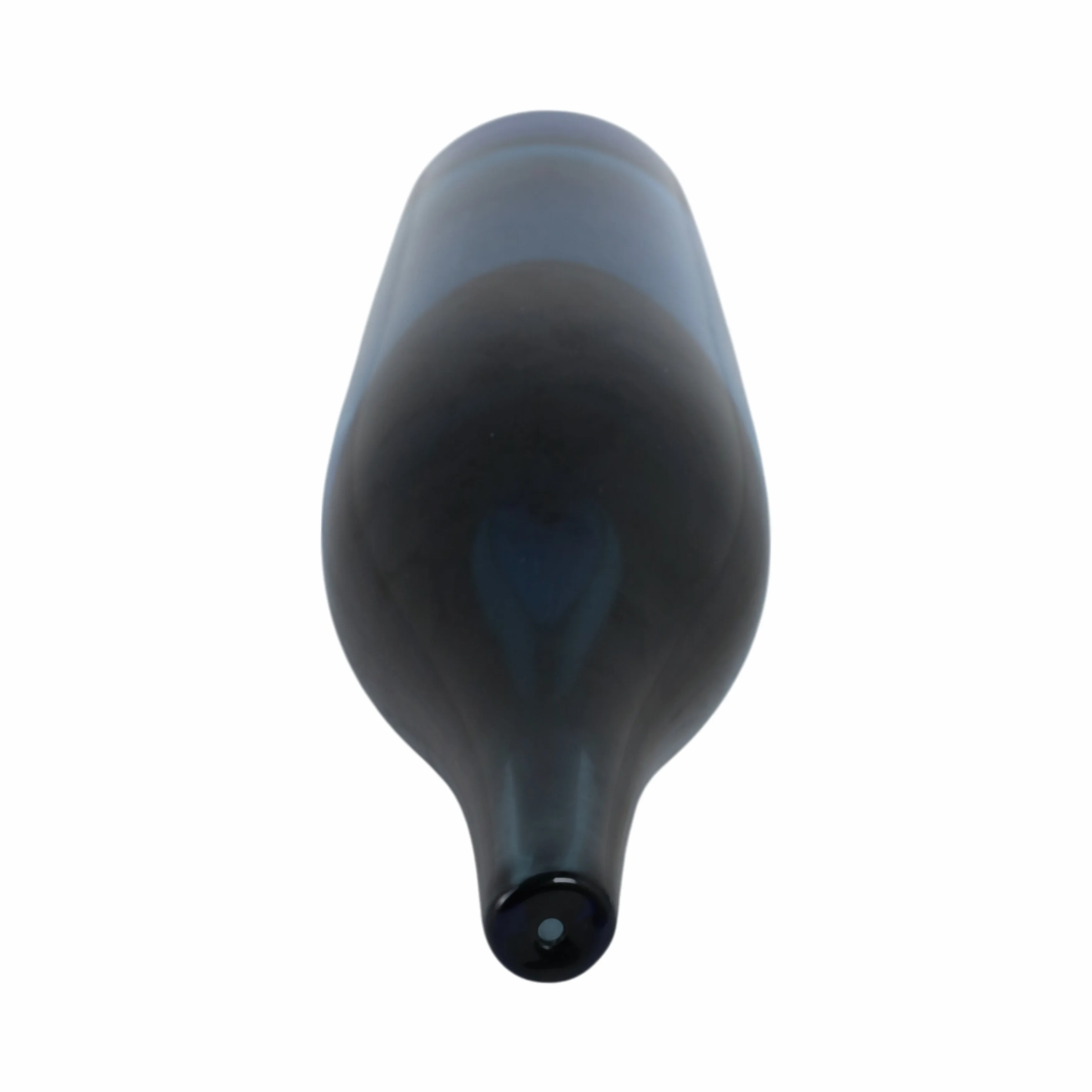 GLASS 14" DECOR, BLUE