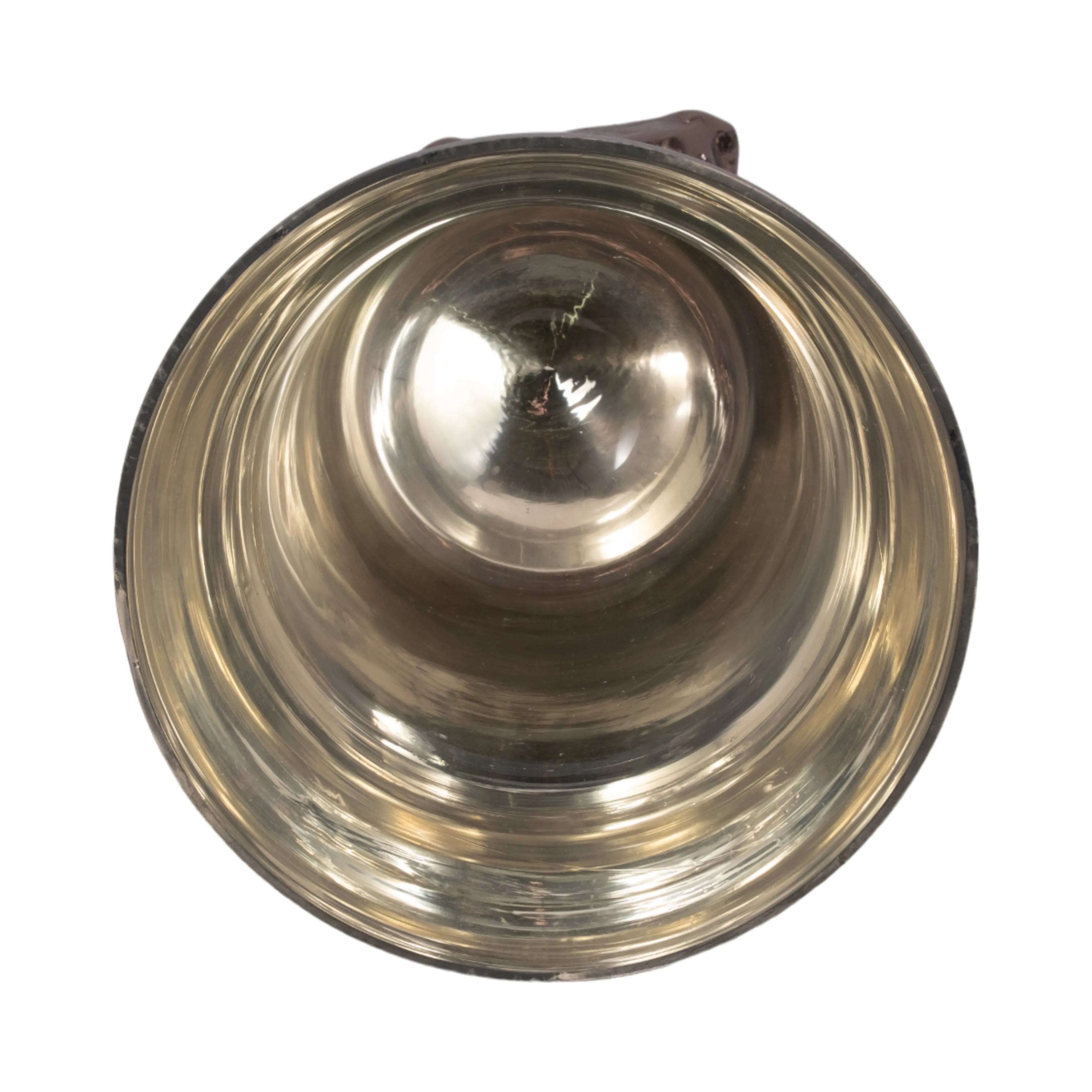 GLASS, 18" 2-TONE CHALICE VASE, METALLIC KD