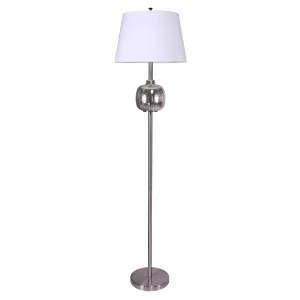 GLASS FLOOR LAMP