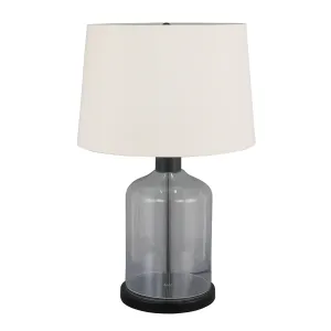 GLASS TABLE LAMP
