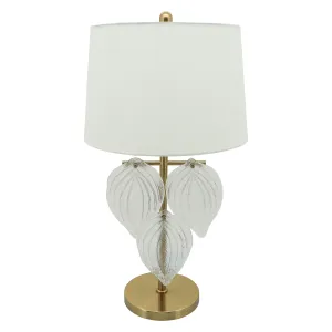 GLASS TABLE LAMP